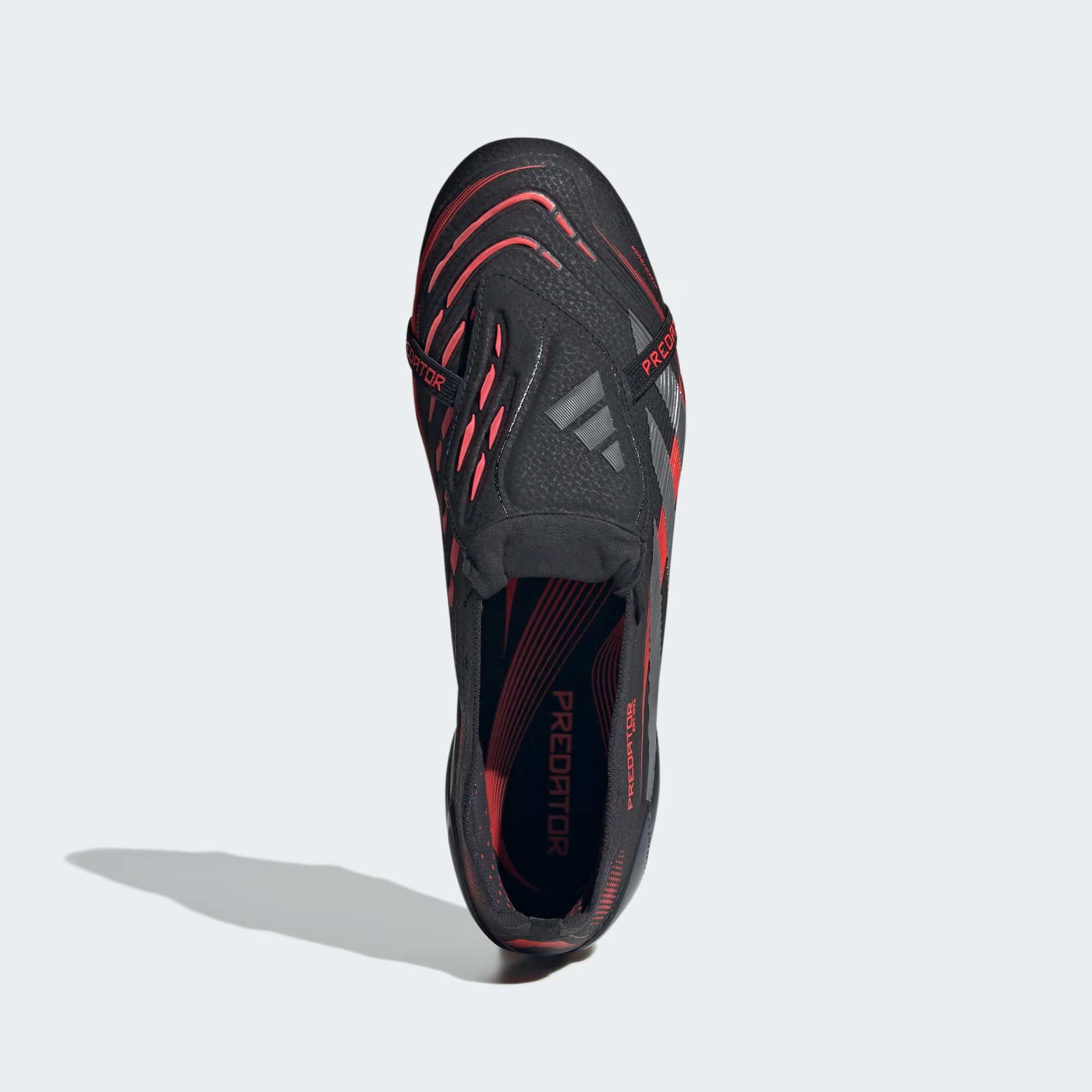 ADIDAS PREDATOR ELITE FT FG CORE BLACK/ GREY FOUR / LUCID RED