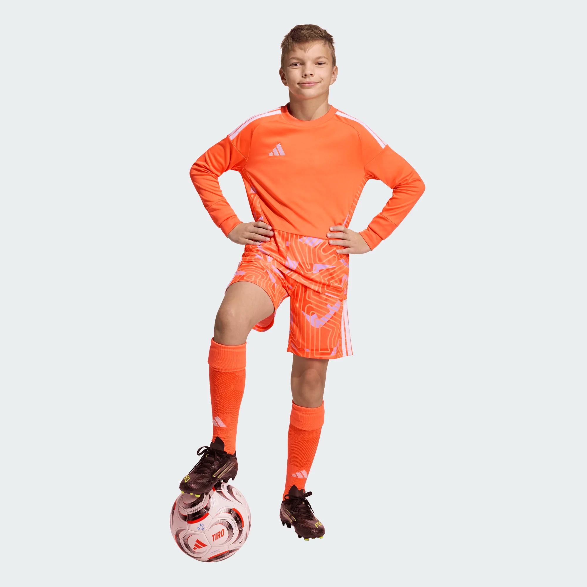 ADIDAS TIRO26 COMPETITION GK JERSEY LS TEAM SEMI SOLAR ORANGE JUNIOR