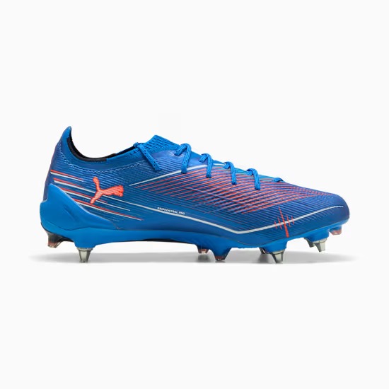 PUMA ULTRA 6 ULTIMATE MXSG ULTRA BLUE-PUMA WHITE-GLOWING RED
