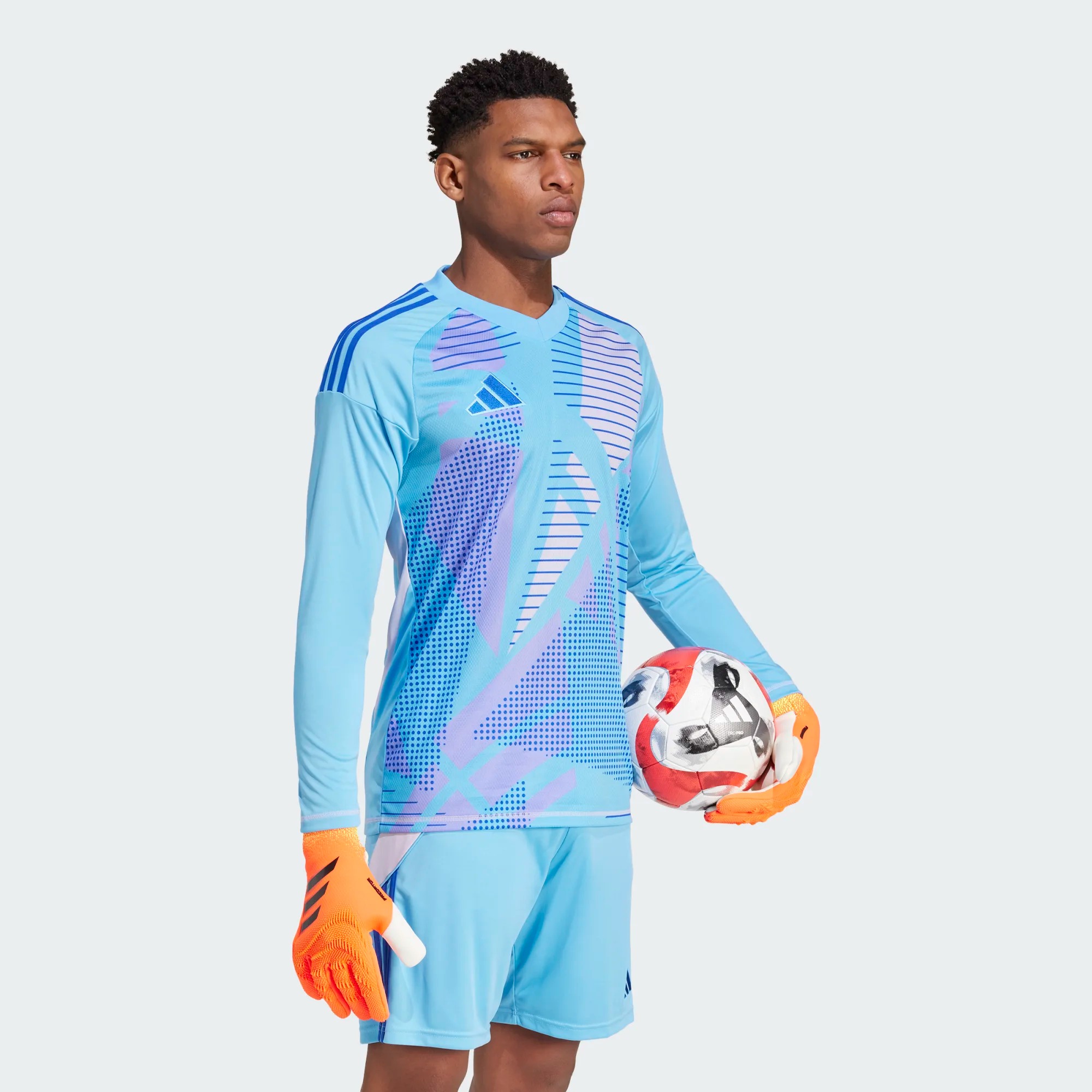 ADIDAS TIRO24 COMPETITION GK JERSEY LS SEMI BLUE BURST