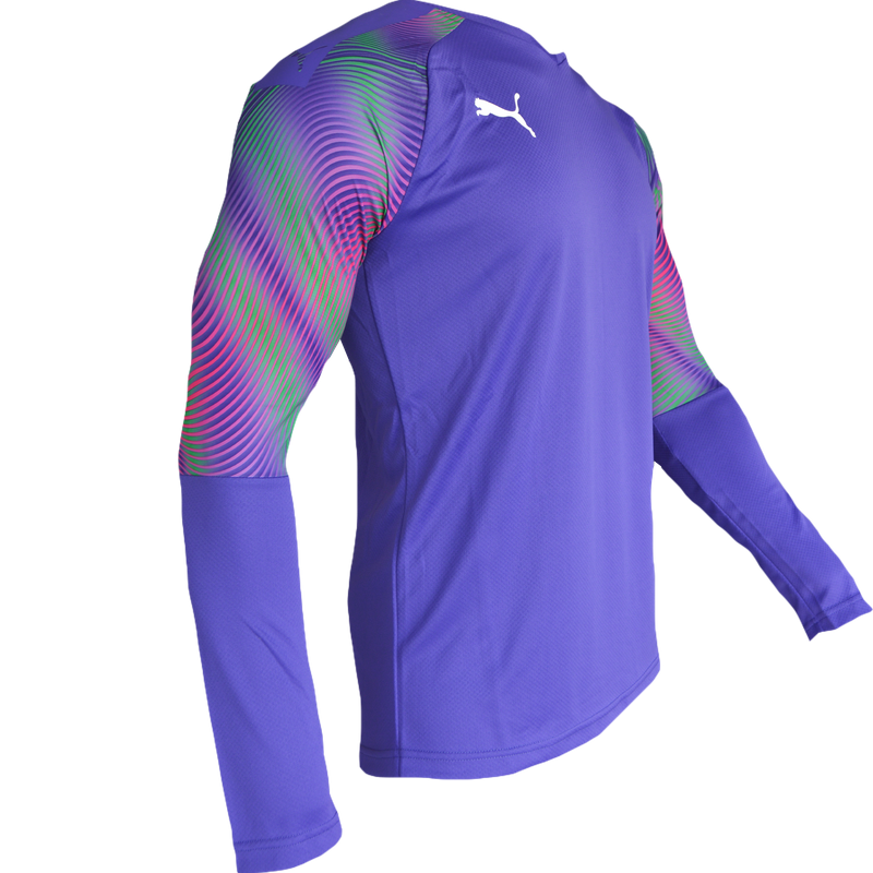 PUMA CUP GK JERSEY LS FUCHSIA PURPLE/AQUARIUS