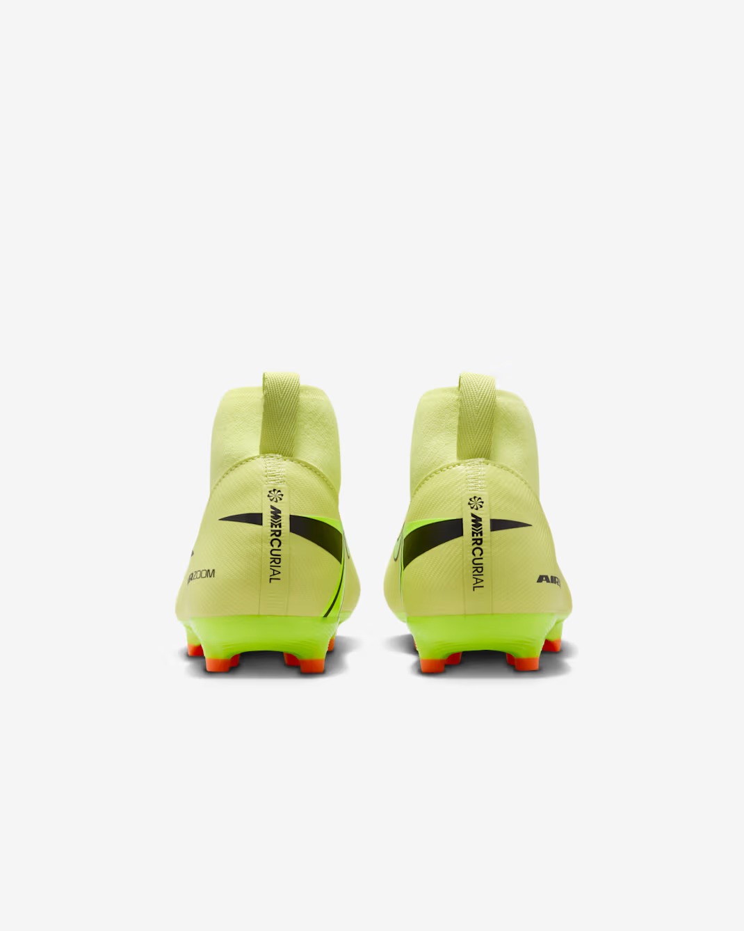 NIKE JR ZOOM SUPERFLY 10 ACADEMY FG/MG LIMELIGHT/HYPER CRIMSON/VOLT