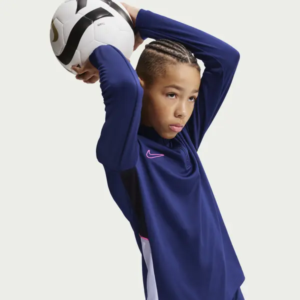 NIKE DRI-FIT ACADEMY23 DRILL TOP JUNIOR CLASSIC BLUE