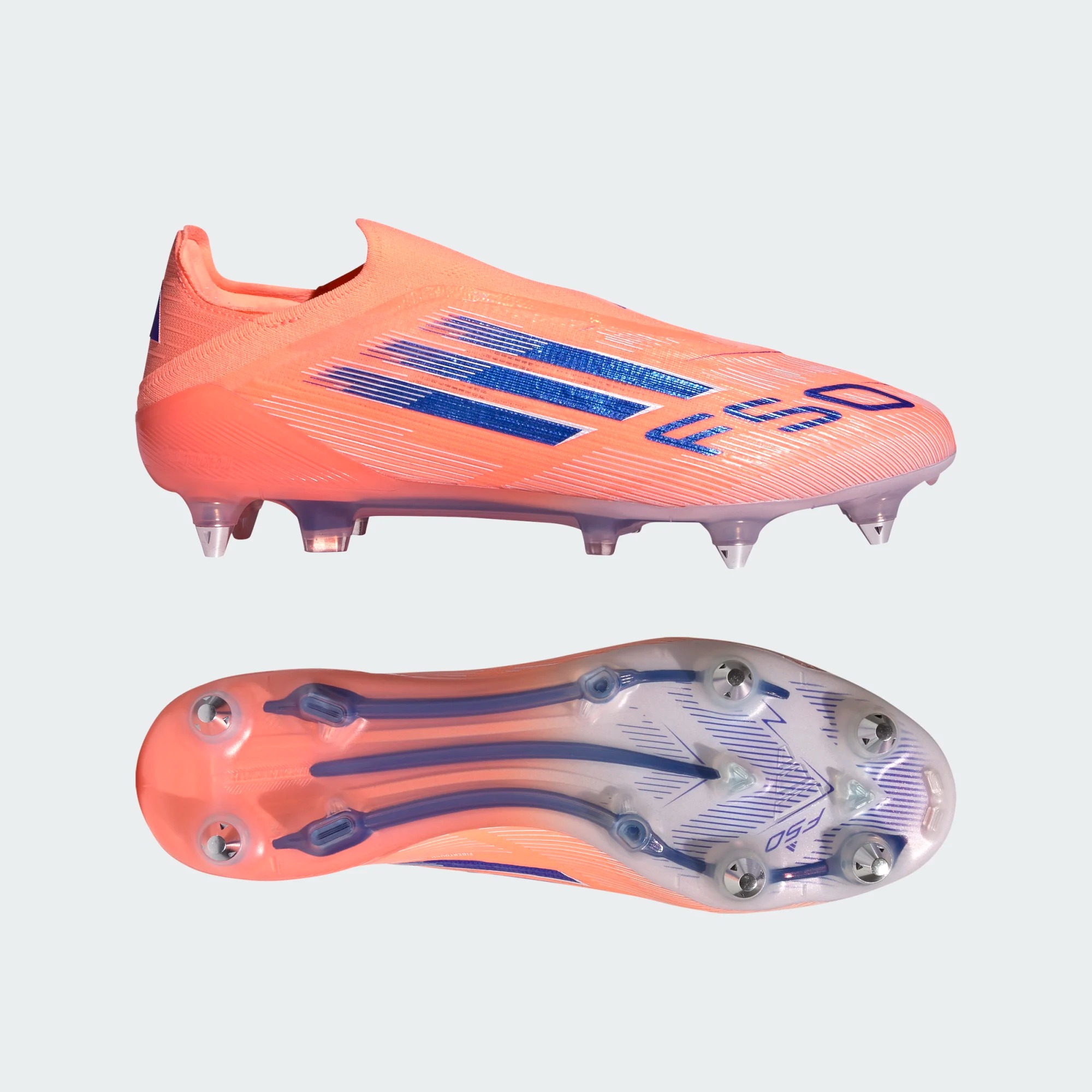 ADIDAS F50 ELITE LL SG BEAM ORANGE/LUCID BLUE/WHITE