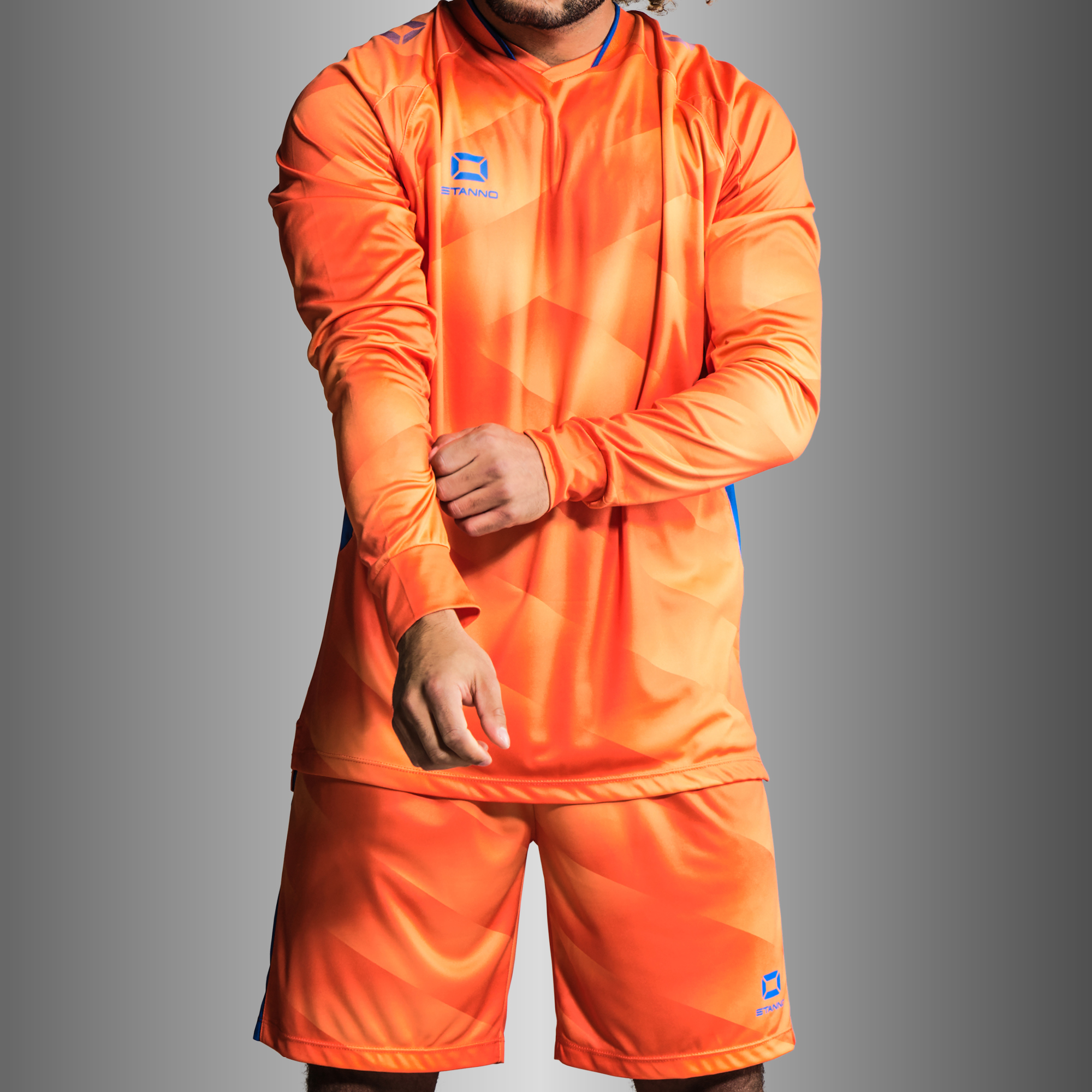 STANNO VIK LONG SLEEVE GOALKEEPER SET ORANGE