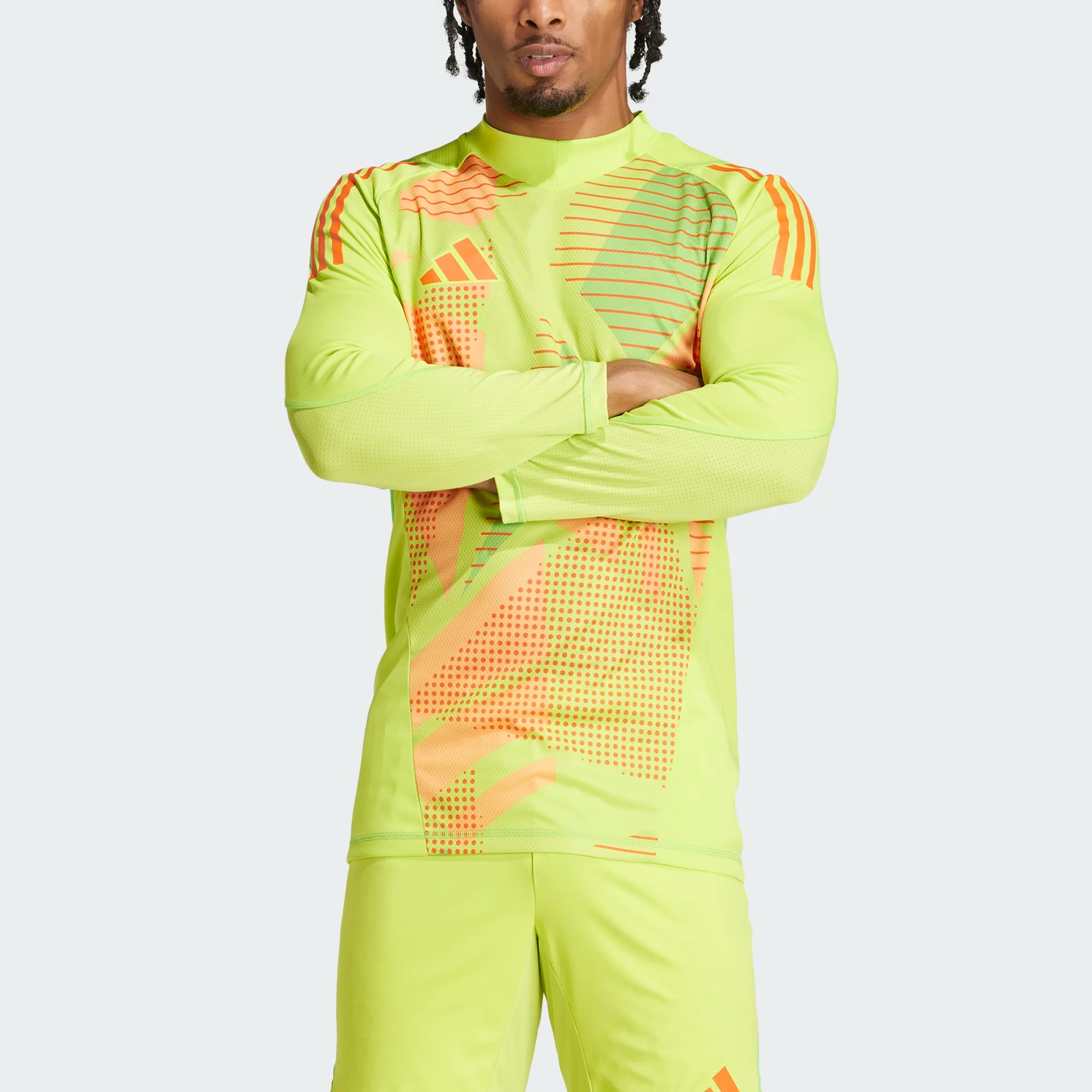 ADIDAS TIRO24 PRO GK JERSEY LS SEMI SOLAR YELLOW