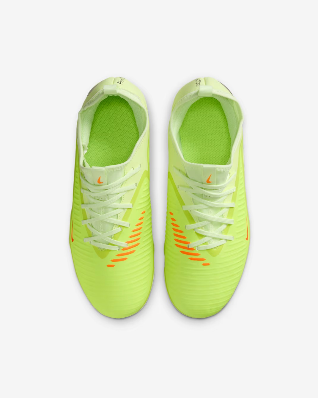 NIKE JR PHANTOM 6 LOW ACADEMY FG/MG HYPER CRIMSON/LIMELIGHT/BLACK
