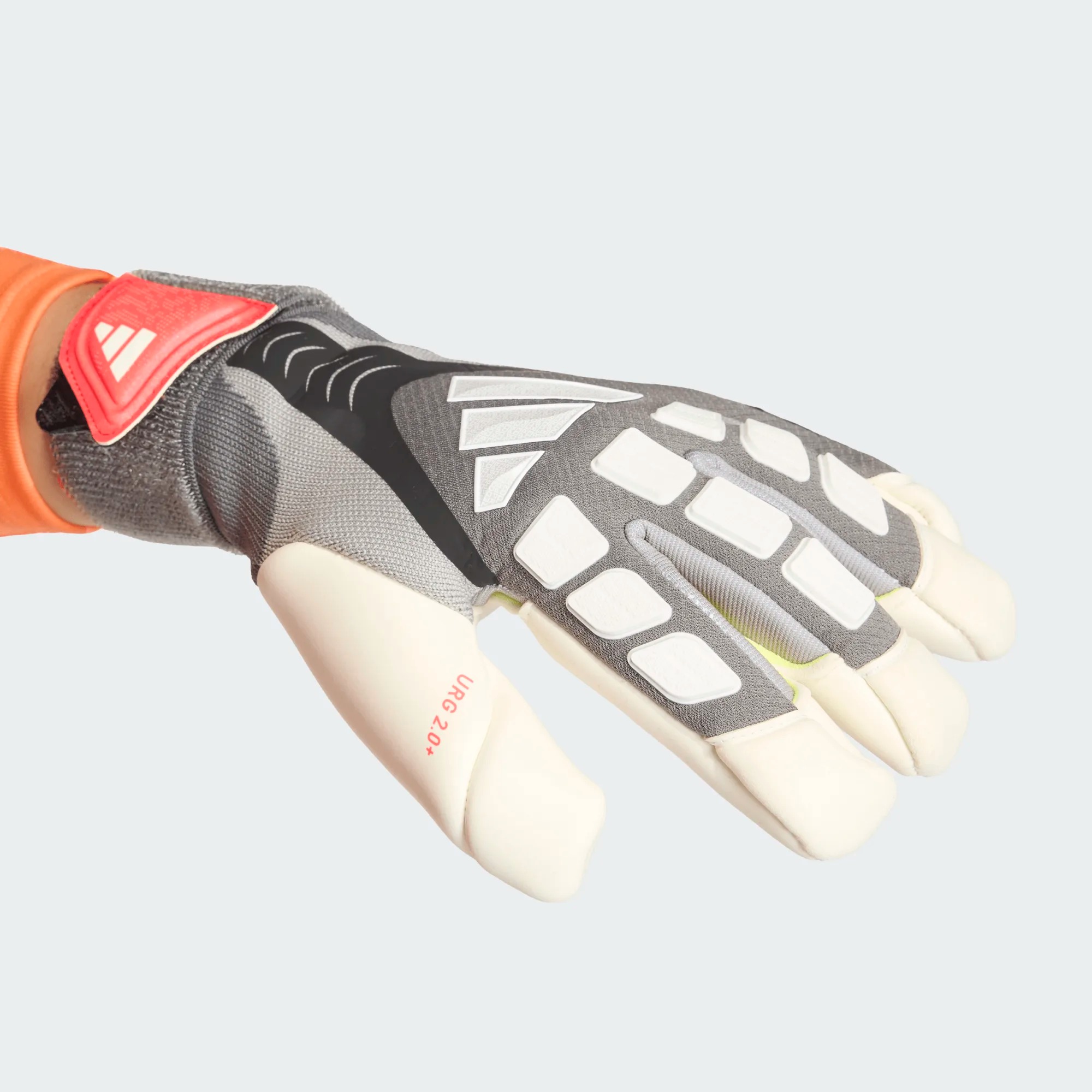 ADIDAS PREDATOR GL PRO HYBRID STRAP IRON METALLIC/BLACK/LUCID RED