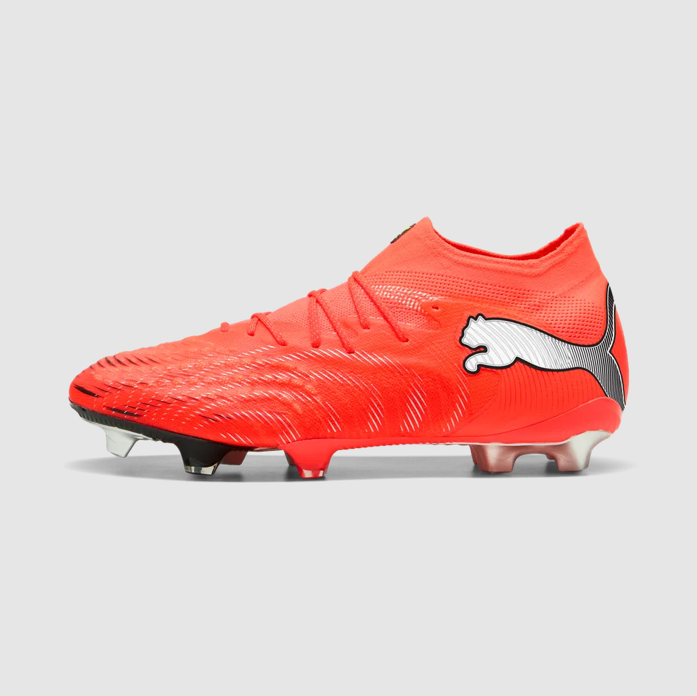 PUMA FUTURE 9 ULTIMATE FG GLOWING RED-PUMA WHITE-PUMA BLACK