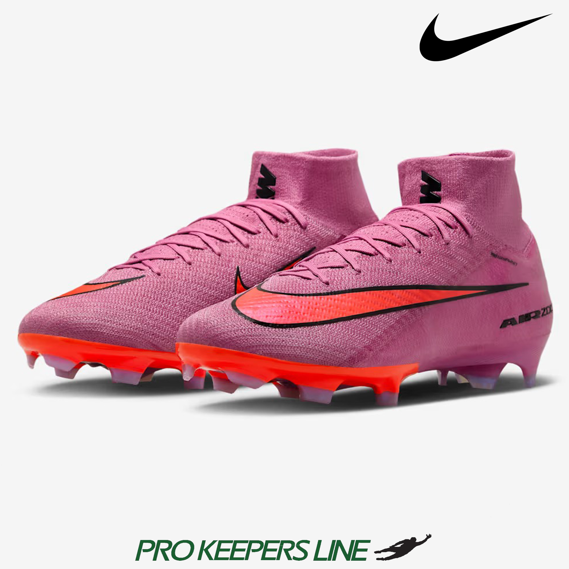 NIKE ZM SUPERFLY 10 ELITE FG MAGIC FLAMINGO/TOTAL CRIMSON