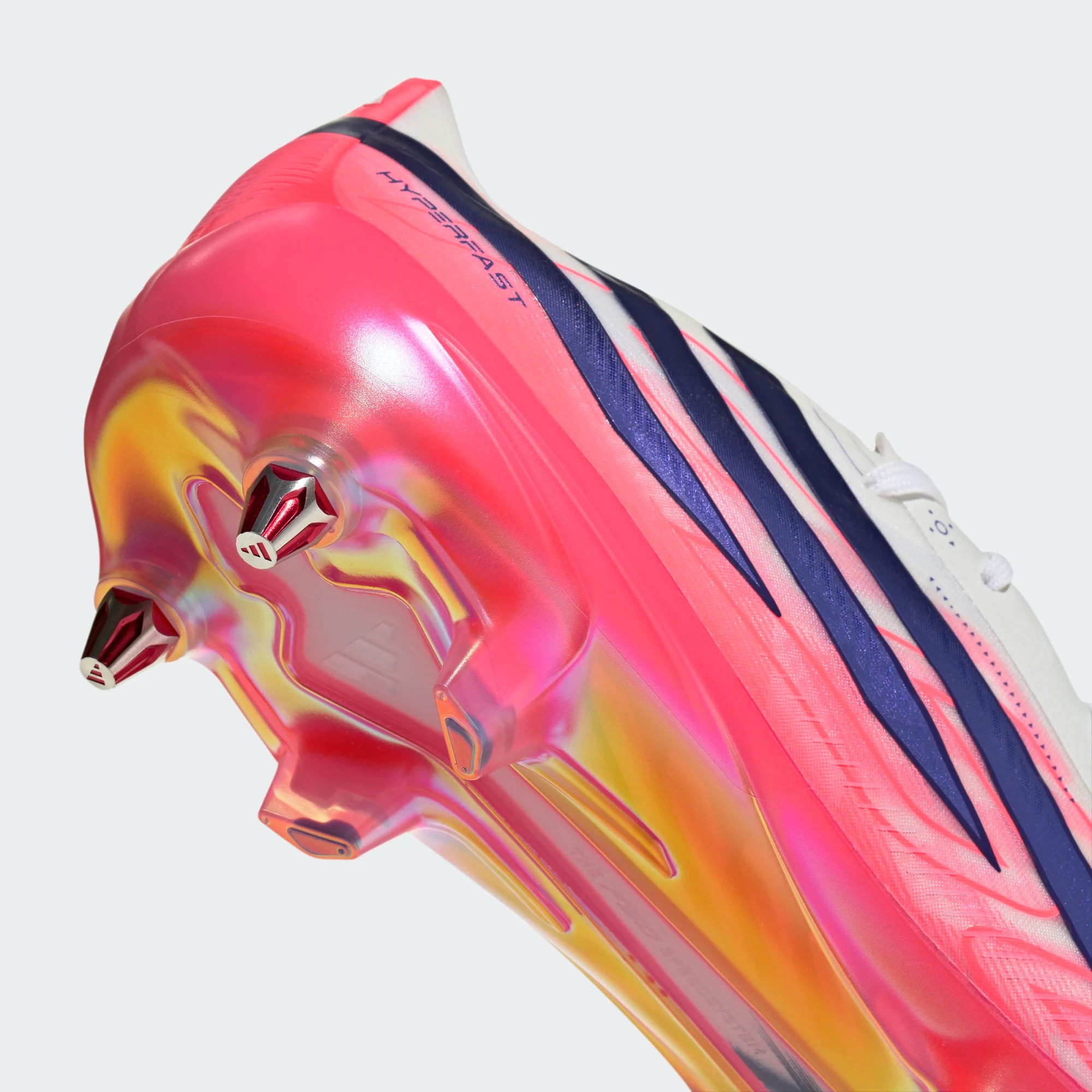 ADIDAS F50 HYPERFAST ELITE SG WHITE/SOLAR PURPLE/SOLAR TURQOUISE