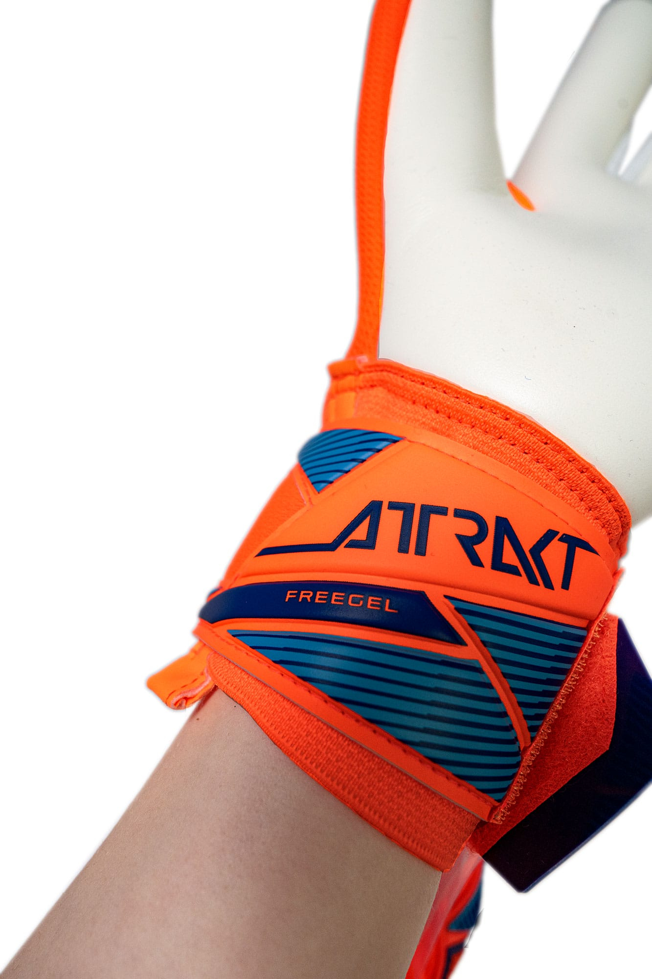 REUSCH ATTRAKT FREEGEL ADVANCE SHOCKING ORANGE/BLUE