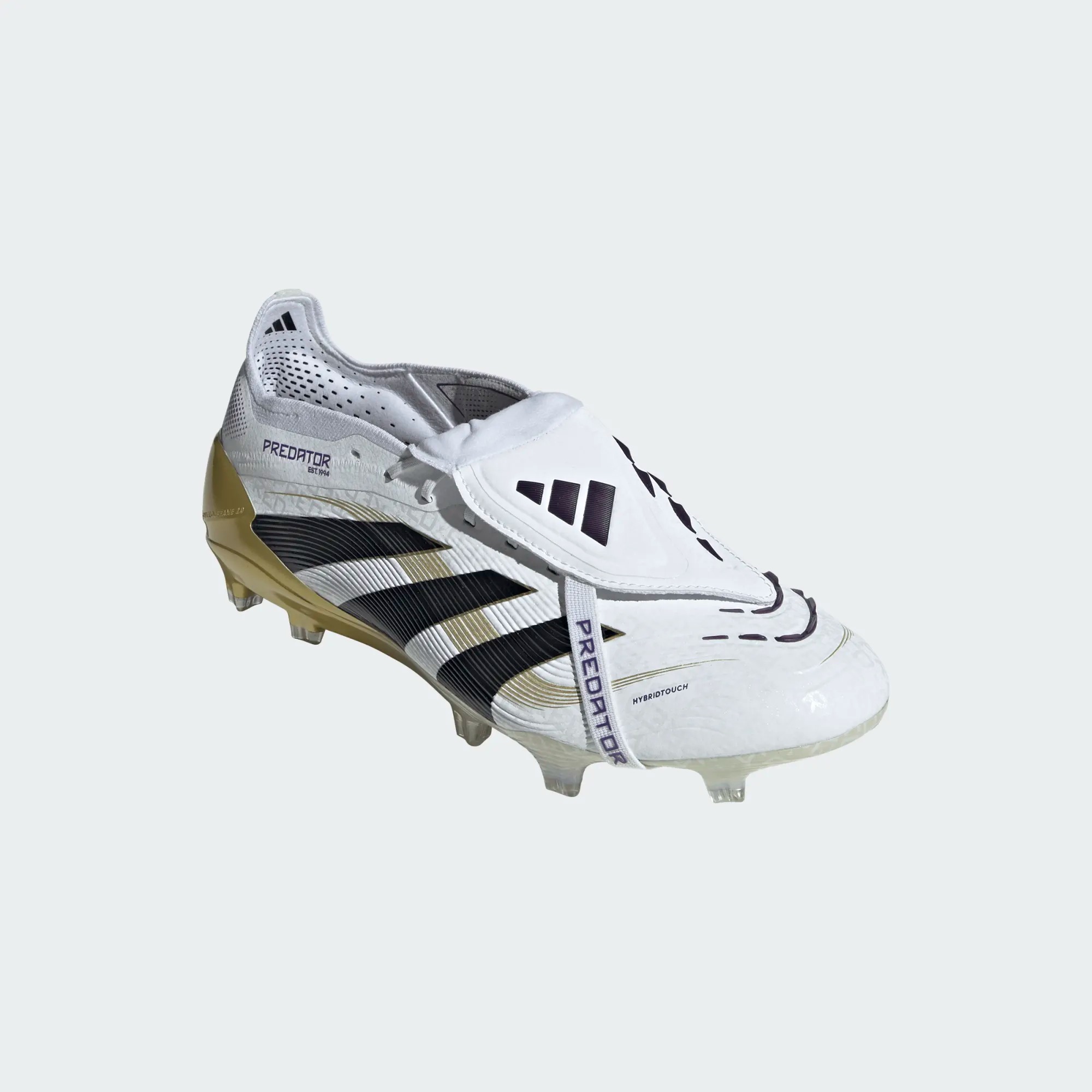 ADIDAS PREDATOR ELITE FT FG WHITE/BLACK/GOLD METALLIC ADIDAS PREDATOR ELITE FT FG WHITE/BLACK/GOLD METALLIC