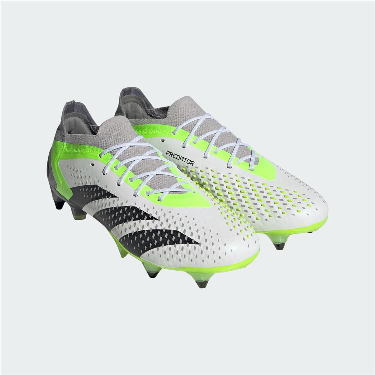 ADIDAS PREDATOR ACCURACY.1 LOW SG FOOTWEAR WHITE/CORE BLACK/LUCID LEMON