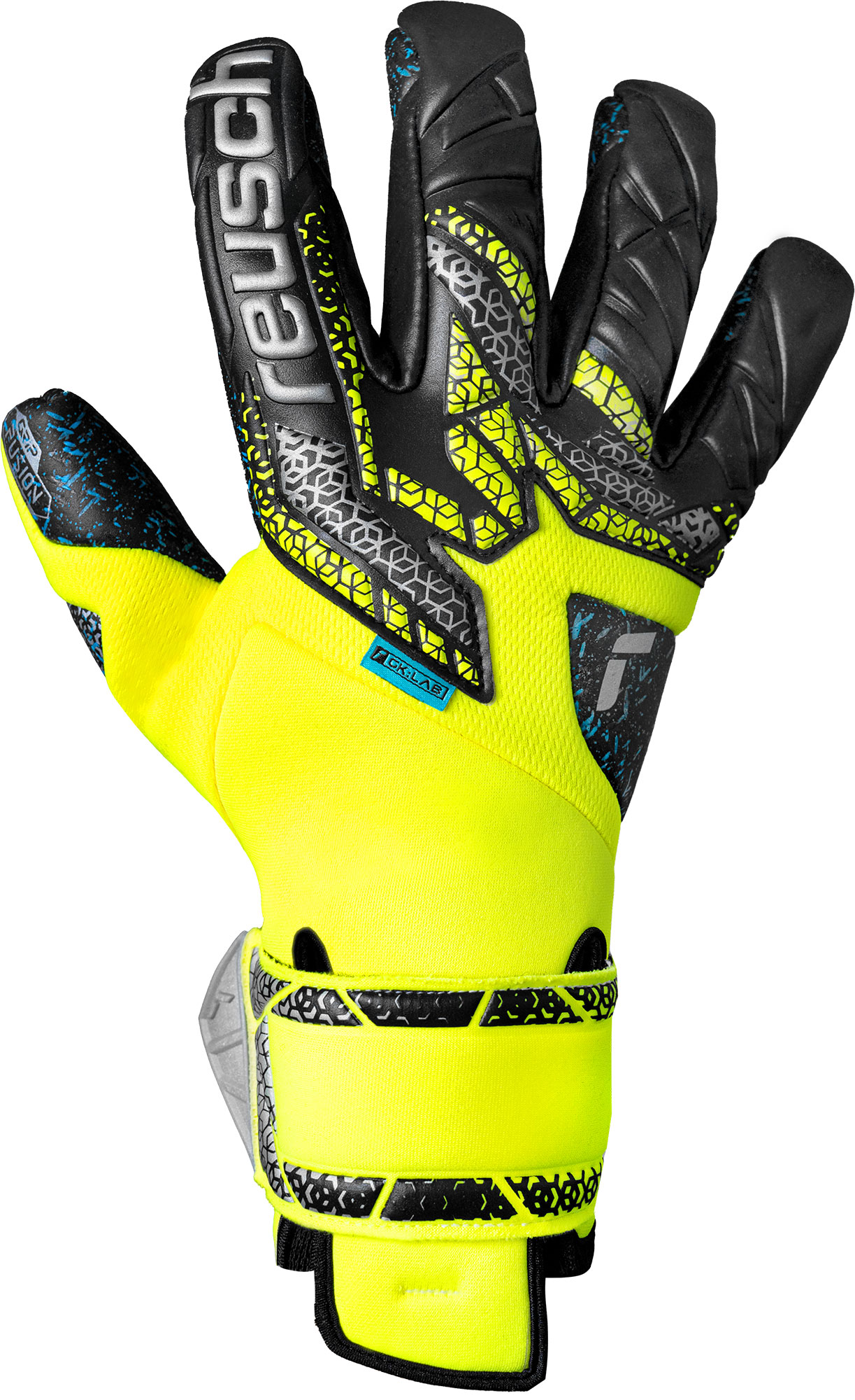 REUSCH ATTRAKT FUSION GUARDIAN SAFE YELLOW/SILVER/BLACK