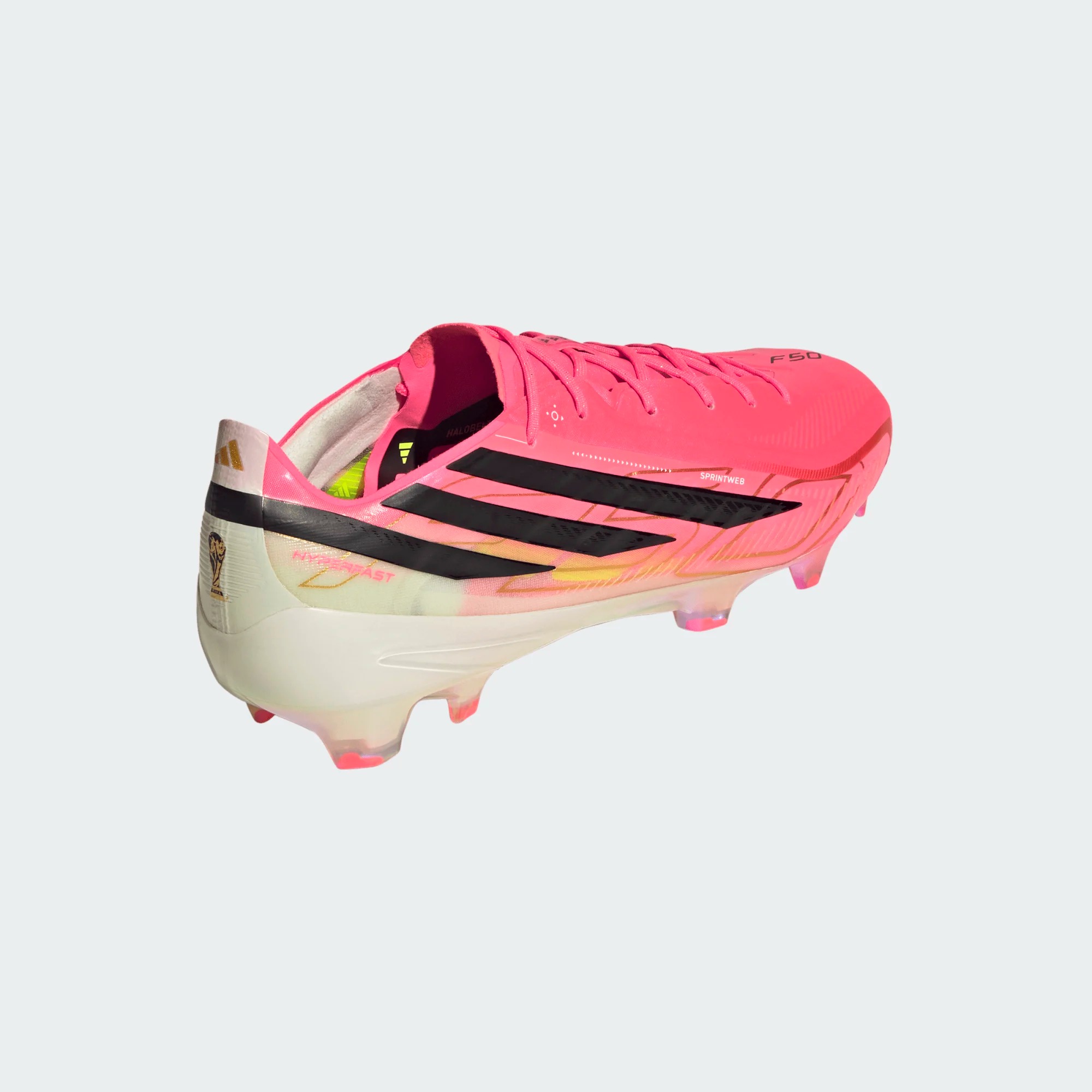 ADIDAS F50 HYPERFAST ELITE FG SOLAR TURQUOISE/BLACK/GOLD METALLIC