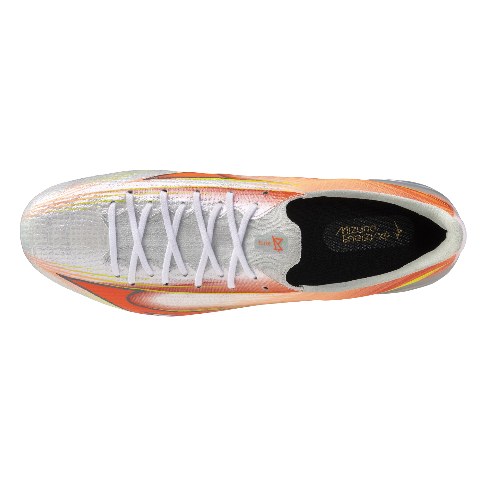 MIZUNO ALPHA III ELITE FG WHITE/LAVA ORANGE/EVENING PRIM