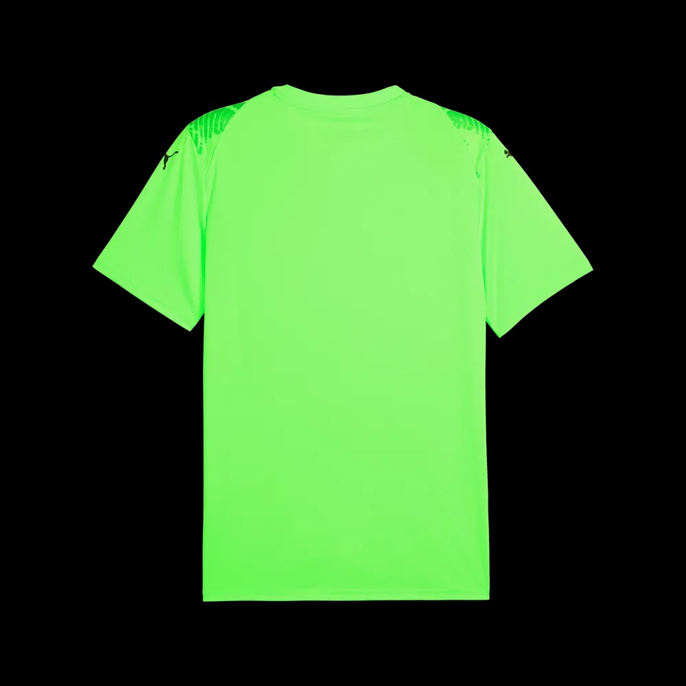 PUMA teamULTIMATE JERSEY GREEN GLARE-PUMA BLACK