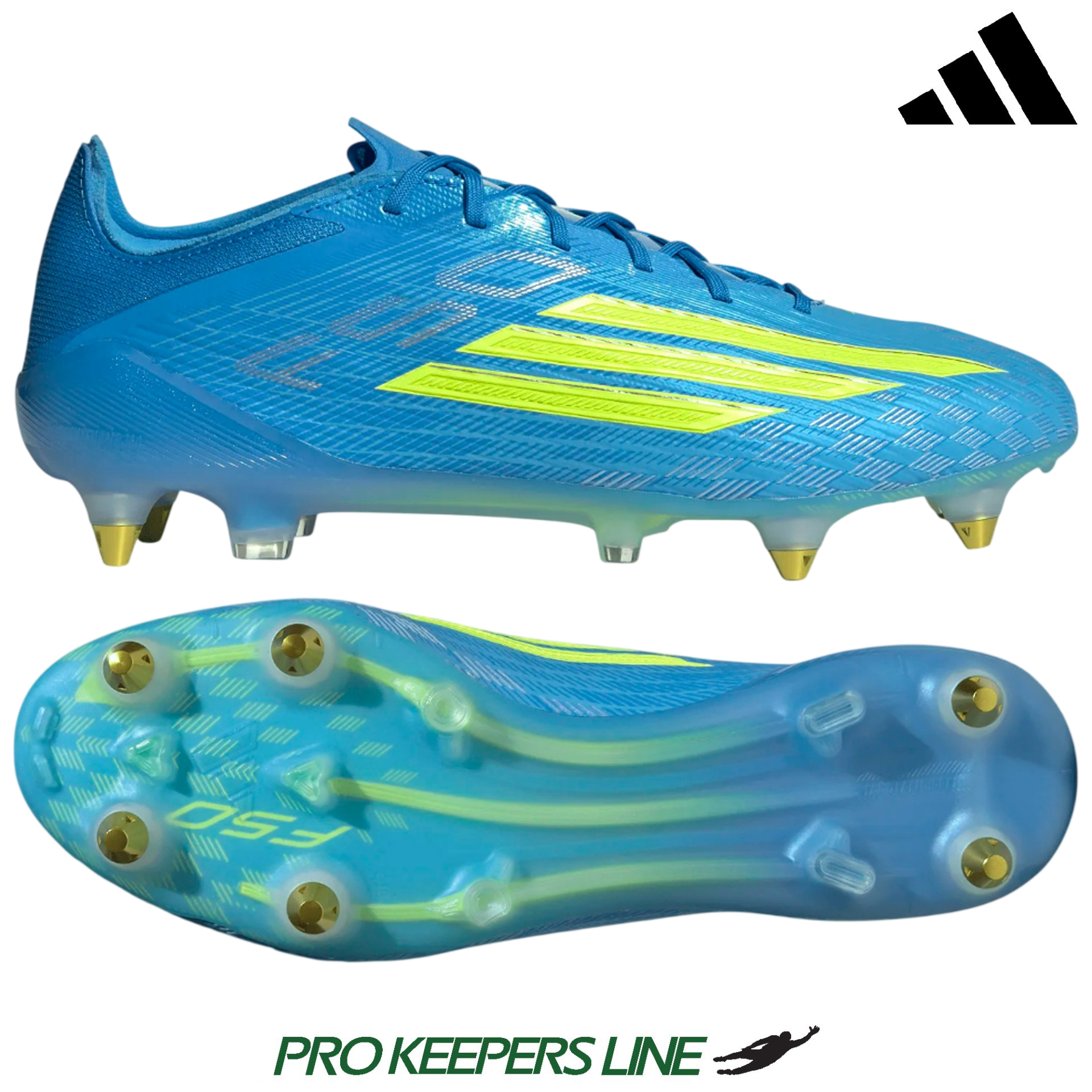 ADIDAS F50 ELITE SG LUCID ROYAL BLUE/TEAM SOLAR YELLOW/LIGHT AQUA
