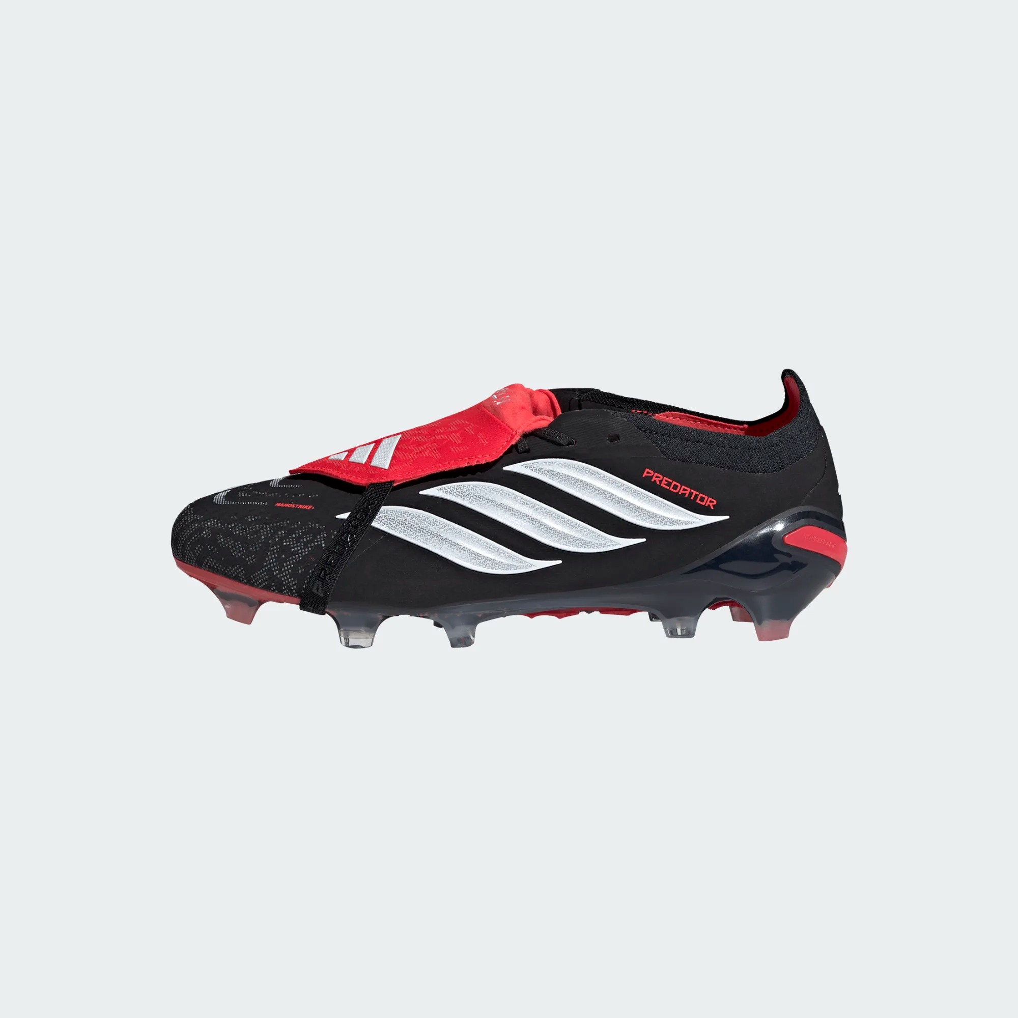 ADIDAS PREDATOR ELITE FT FG BLACK/WHITE/LUCID RED