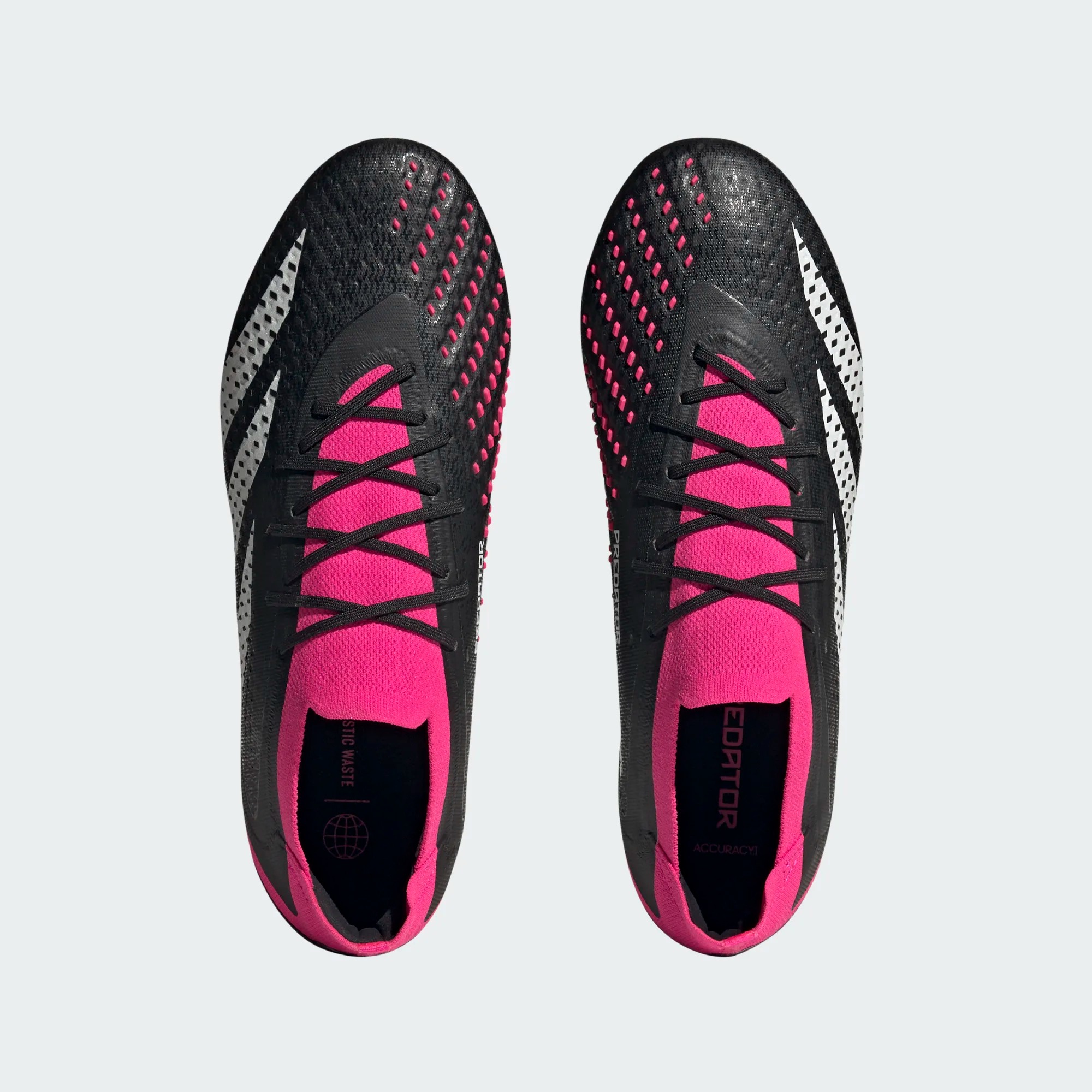 ADIDAS PREDATOR ACCURACY.1 L FG CBLACK/FTWWHT/TESHPK | UK 11 (US