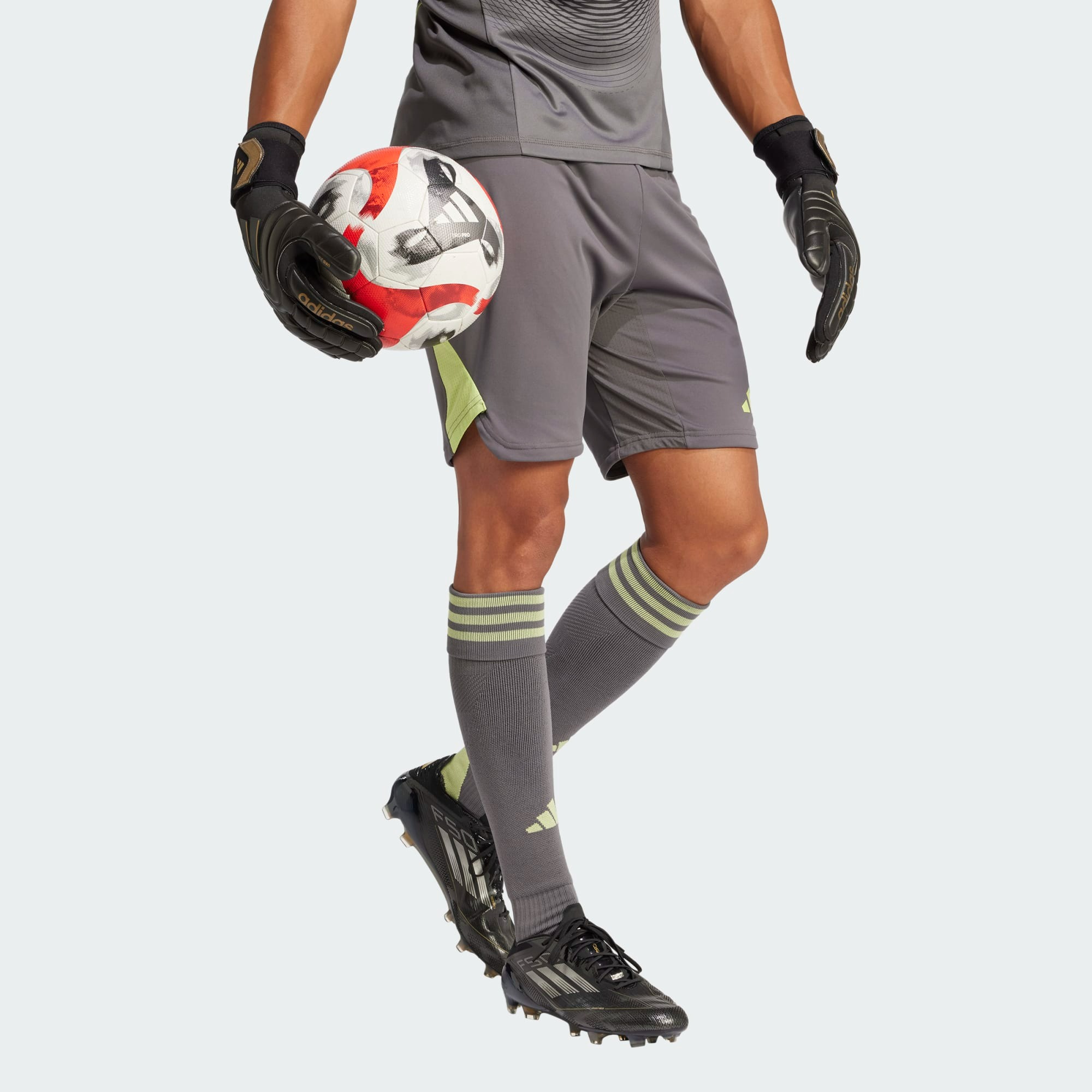 ADIDAS TIRO25 PRO GK SHORT GREY FIVE ADIDAS TIRO25 PRO GK SHORT GREY FIVE