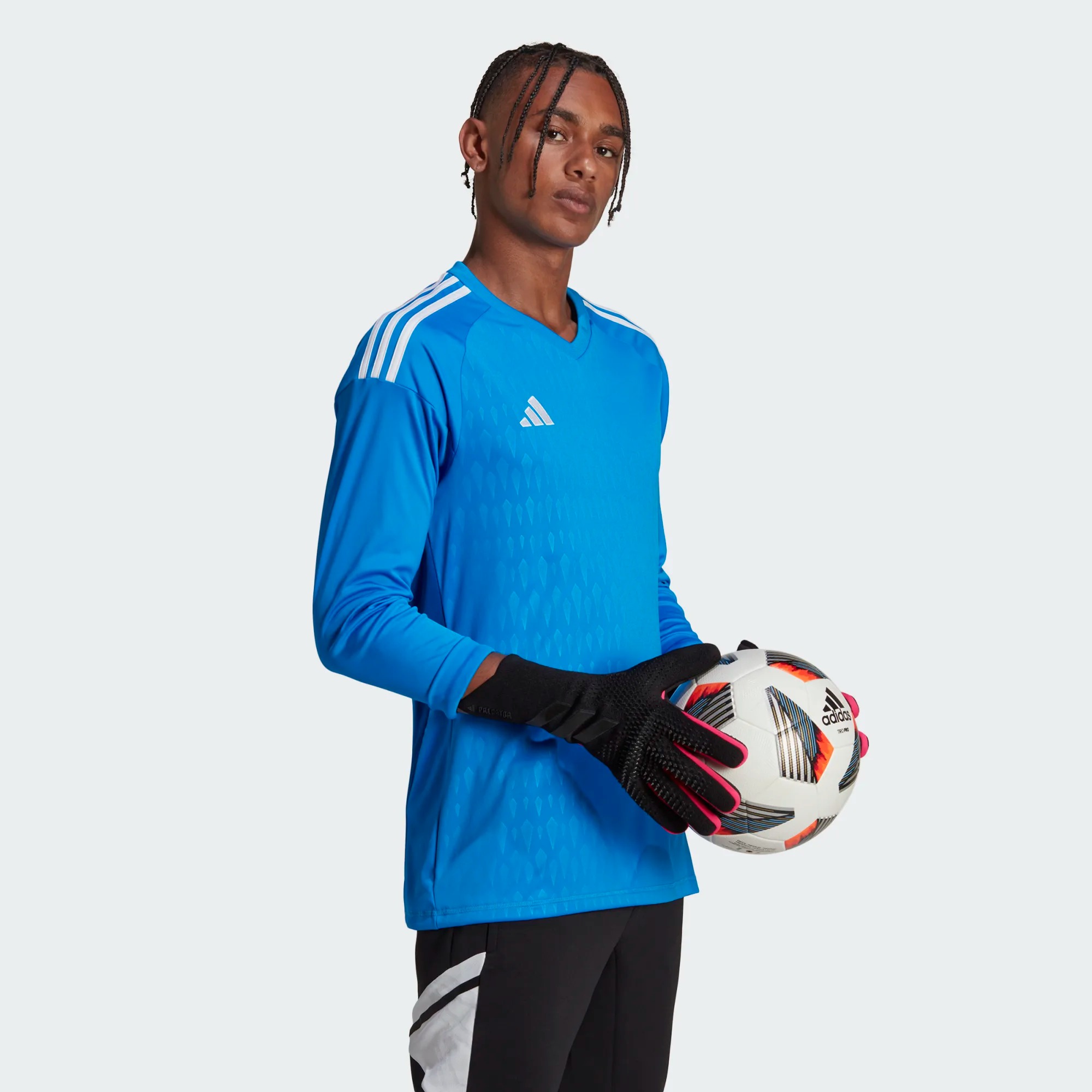 ADIDAS T23 COMPETITION GK JERSEY LS BLUE RUSH