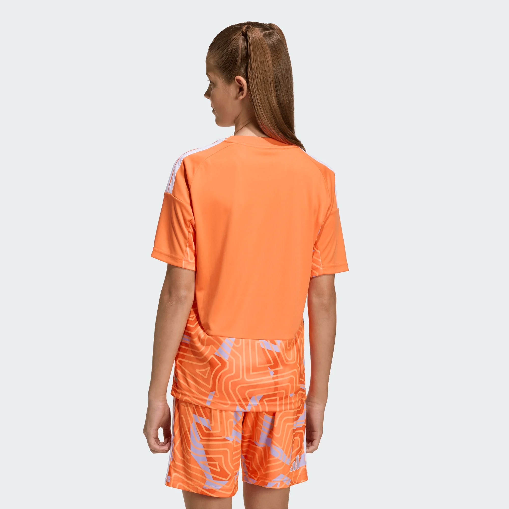 ADIDAS TIRO26 COMPETITION GK JERSEY SHORT SLEEVE TEAM SEMI SOLAR ORANGE JUNIOR
