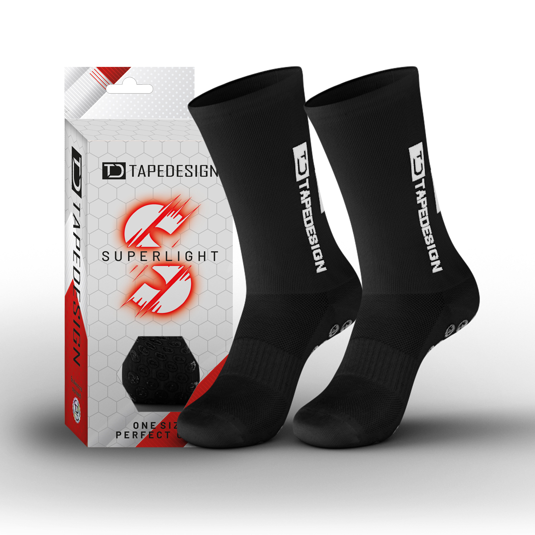 TAPEDESIGN „SUPERLIGHT” SOCKS BLACK