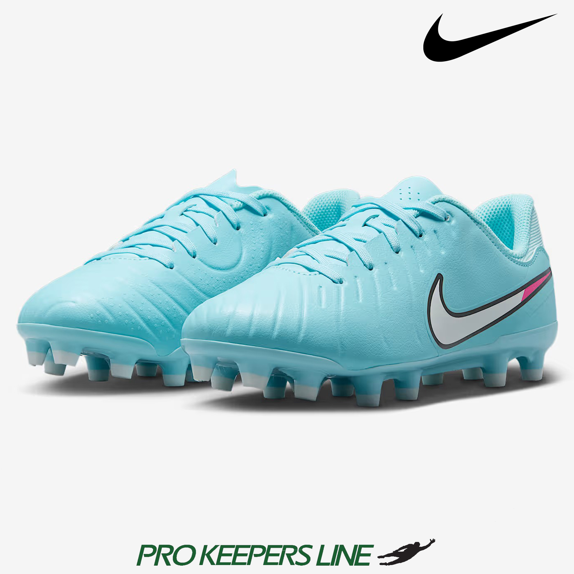NIKE JR LEGEND 10 ACADEMY FG/MG COPA/WHITE