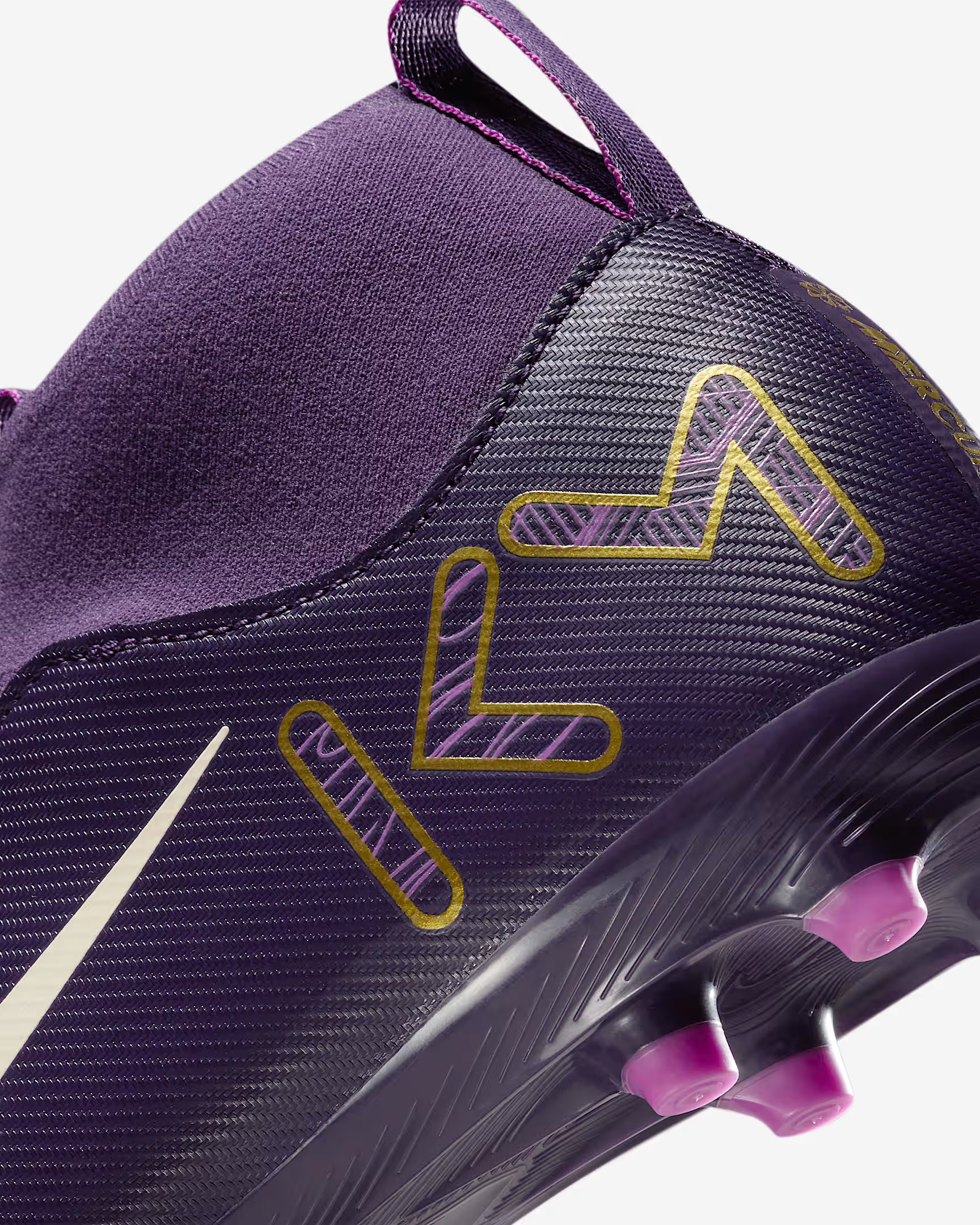 NIKE JR ZOOM SUPERFLY 10 ACADEMY FG/MG KM GRAND PURPLE