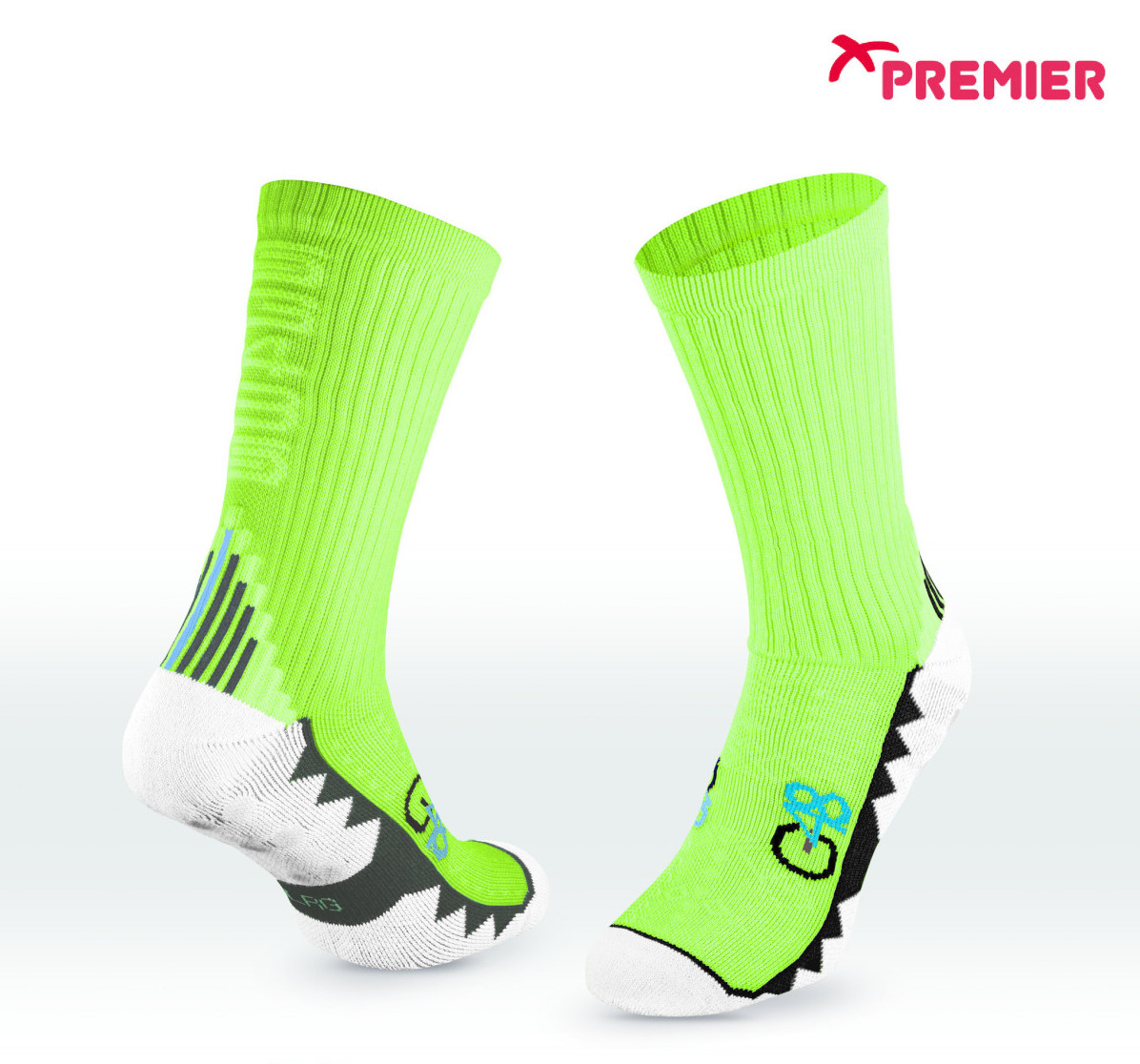 PREMIER PST G48 GRIP SOCKS LIME