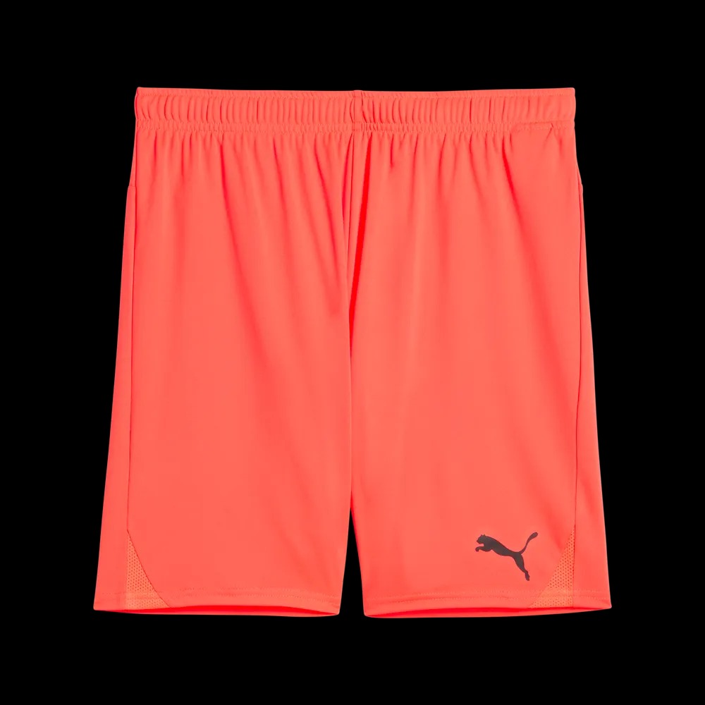 PUMA teamGOAL SHORTS NEON SUN-PUMA BLACK