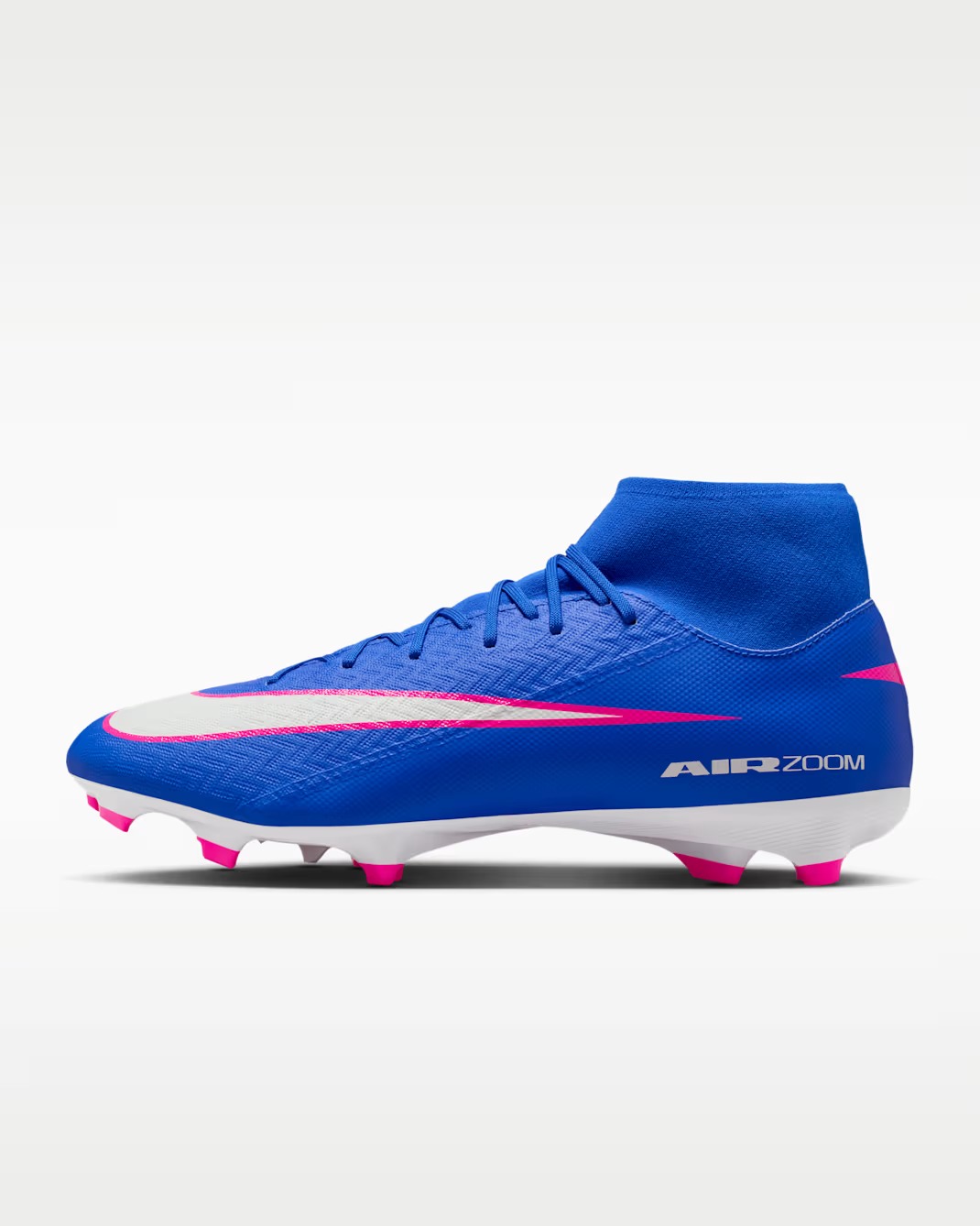 NIKE ZOOM MERCURIAL SUPERFLY 10 ACADEMY FG/MG RACER BLUE/WHITE