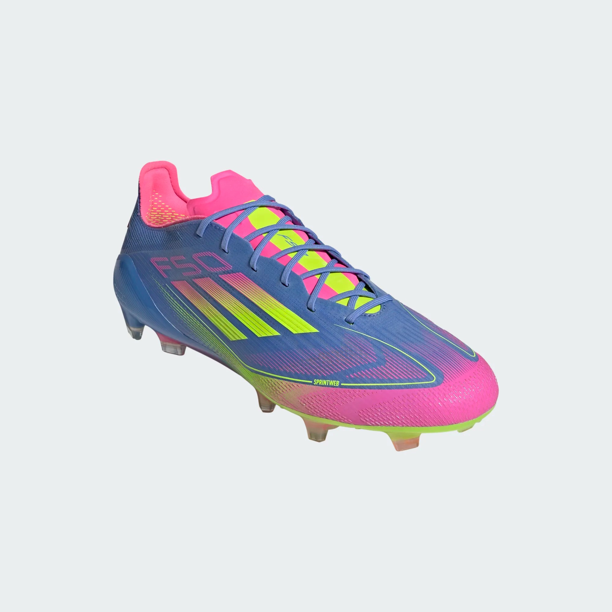 ADIDAS F50 ELITE FG BLUE FUSION/LUCID LEMON/LUCID PINK ADIDAS F50 ELITE FG BLUE FUSION/LUCID LEMON/LUCID PINK
