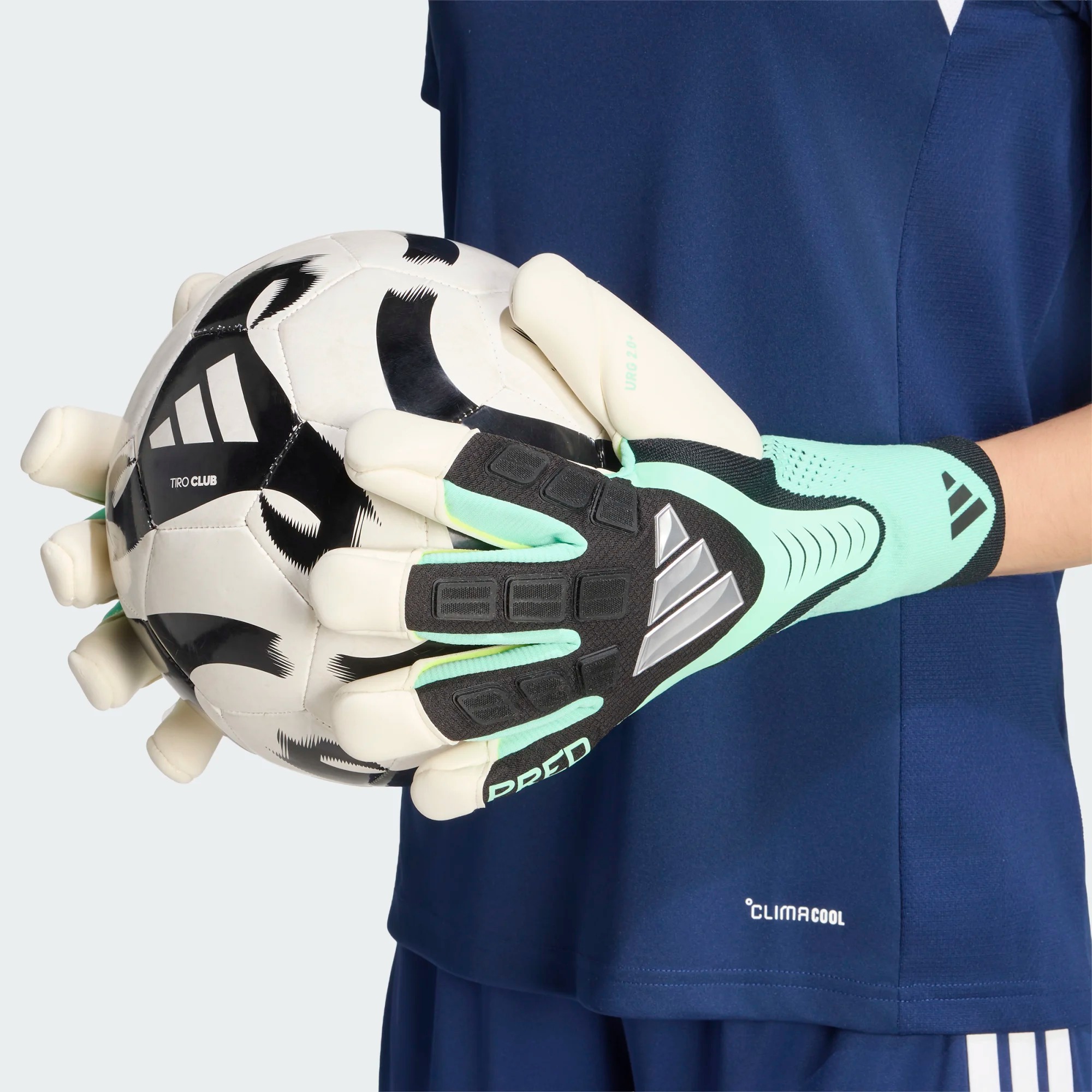 ADIDAS PREDATOR GL PRO HYBRID BLACK/PULSE MINT/SILVER METALLIC