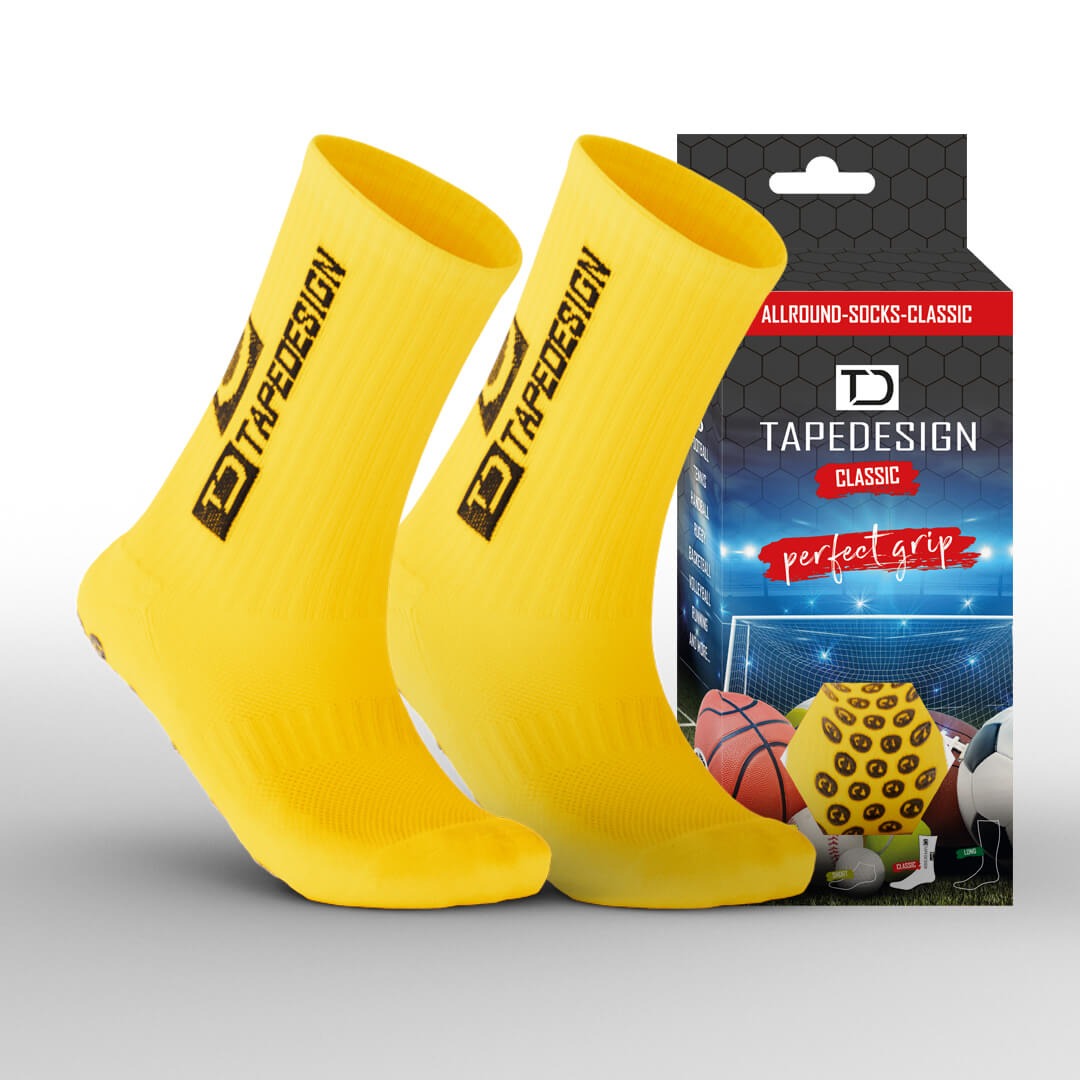 TAPEDESIGN ALLROUND SOCKS CLASSIC YELLOW