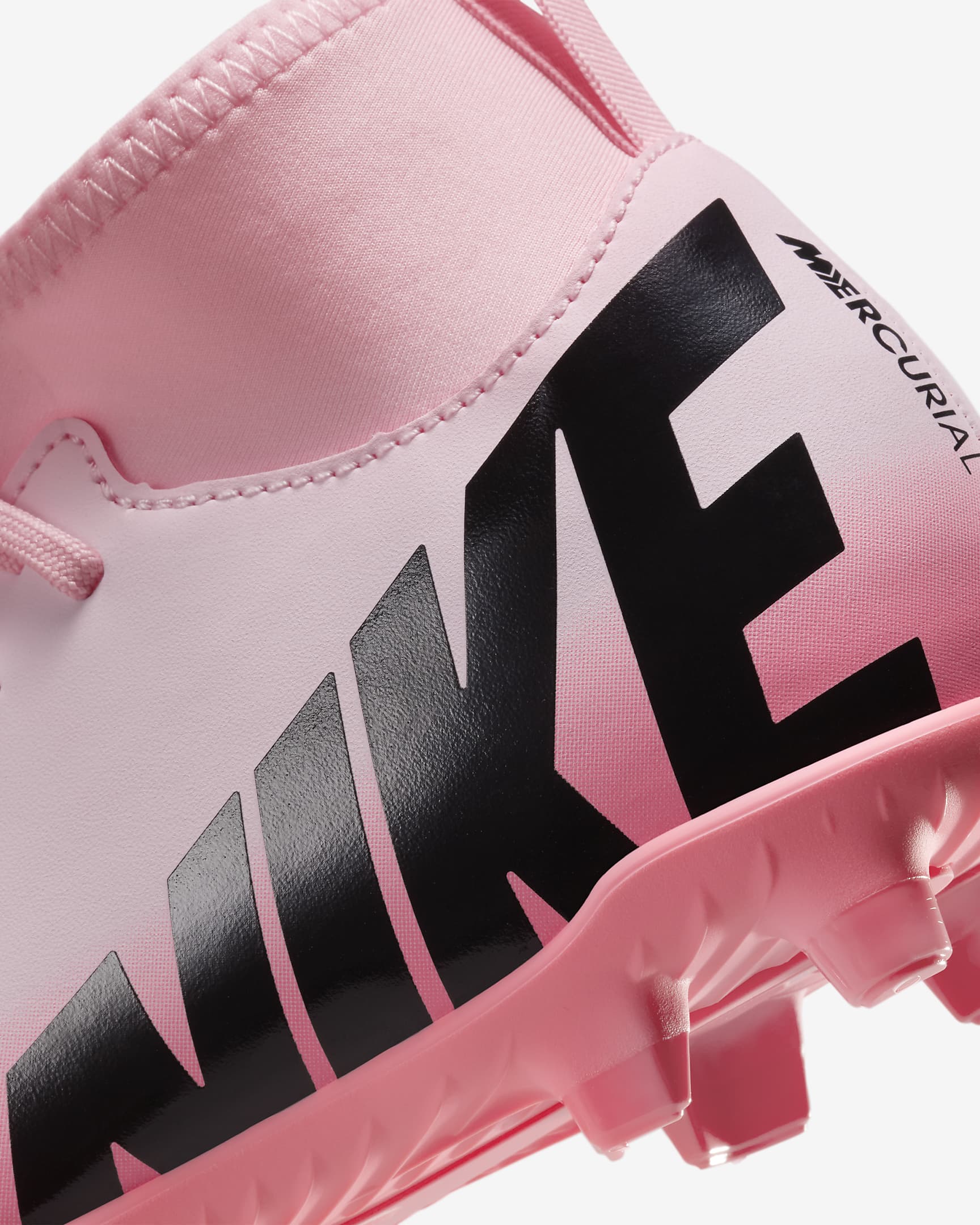 NIKE JR MERCURIAL SUPERFLY CLUB PINK FOAM/BLACK US (UK