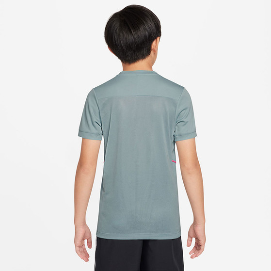 NIKE ACADEMY KIDS DRI-FIT SHORT-SLEEVE OCEAN CUBE/HYPER PINK NIKE ACADEMY KIDS DRI-FIT SHORT-SLEEVE OCEAN CUBE/HYPER PINK