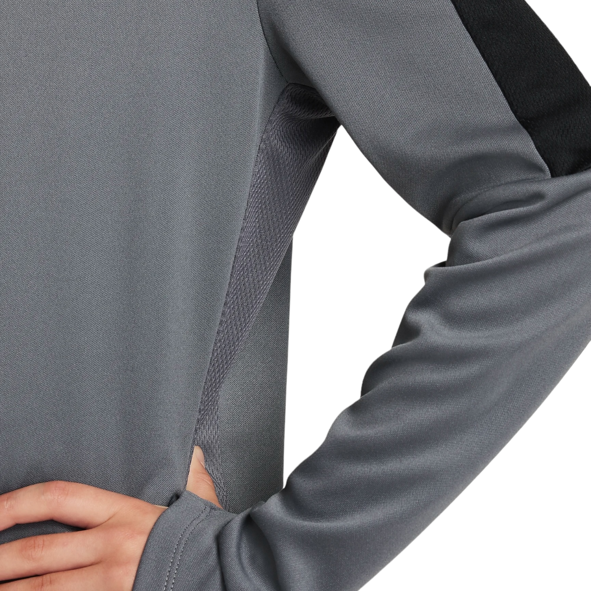 DX5470-069 (3).jpg NIKE DRI-FIT ACADEMY23 DRILL TOP JUNIOR GREY/BLACK/SUNSET