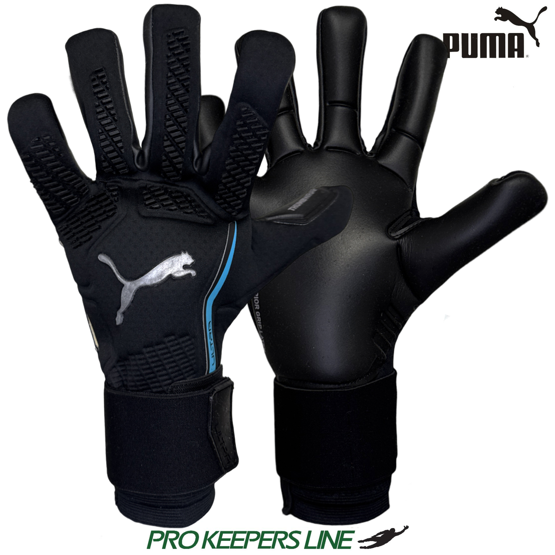PUMA ULTRA ULTIMATE HYBRID PUMA BLACK-BRIGHT AQUA PUMA ULTRA ULTIMATE HYBRID PUMA BLACK-BRIGHT AQUA