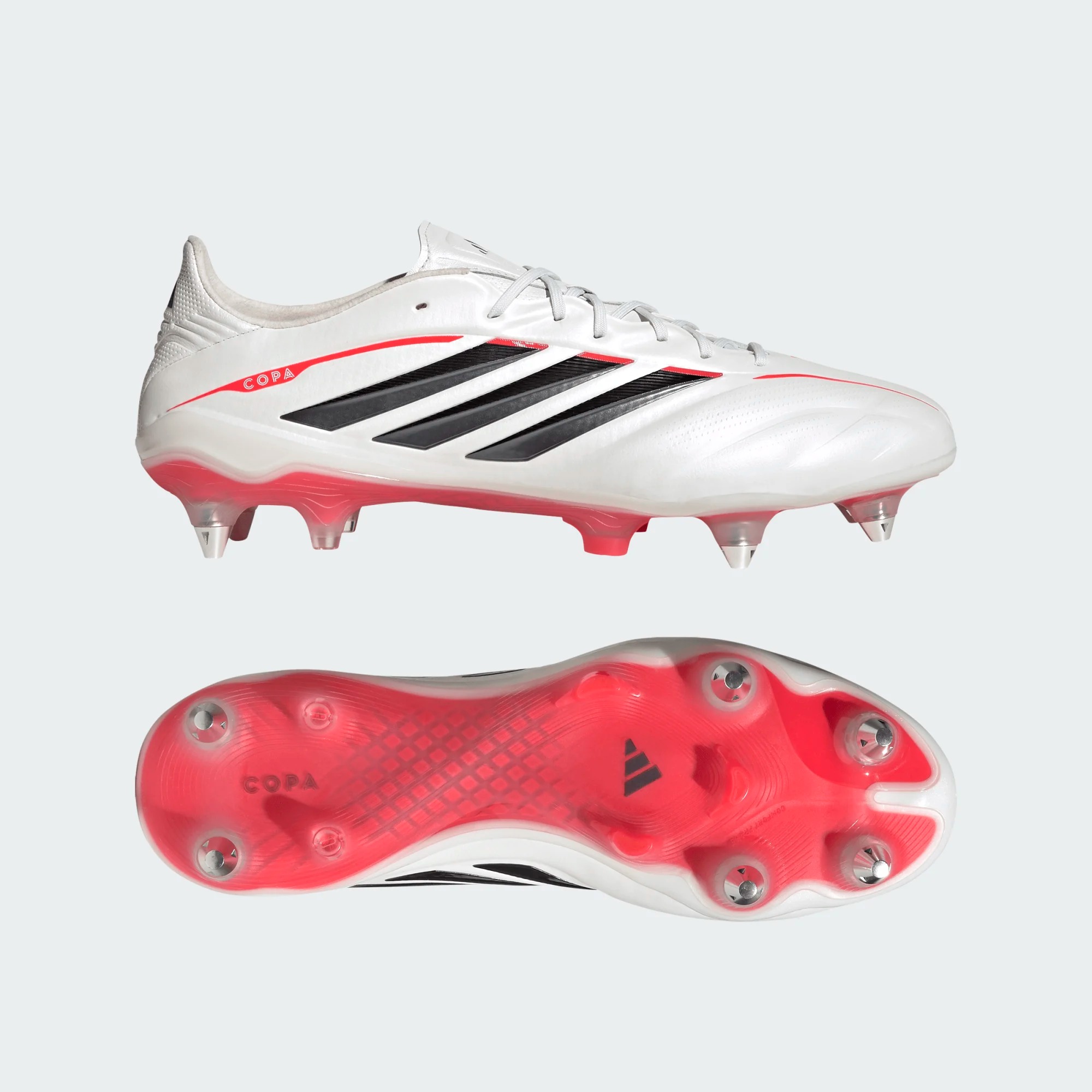 ADIDAS COPA PURE IV ELITE SG ZERO METALLIC/BACK/LUCID RED