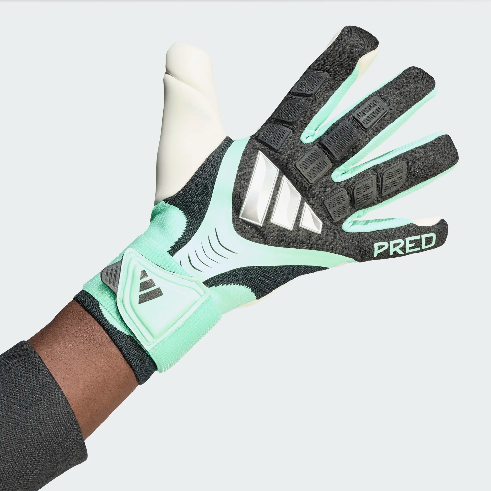 ADIDAS PREDATOR GL PRO STRAP BLACK/PULSE MINT/SILVER METALLIC