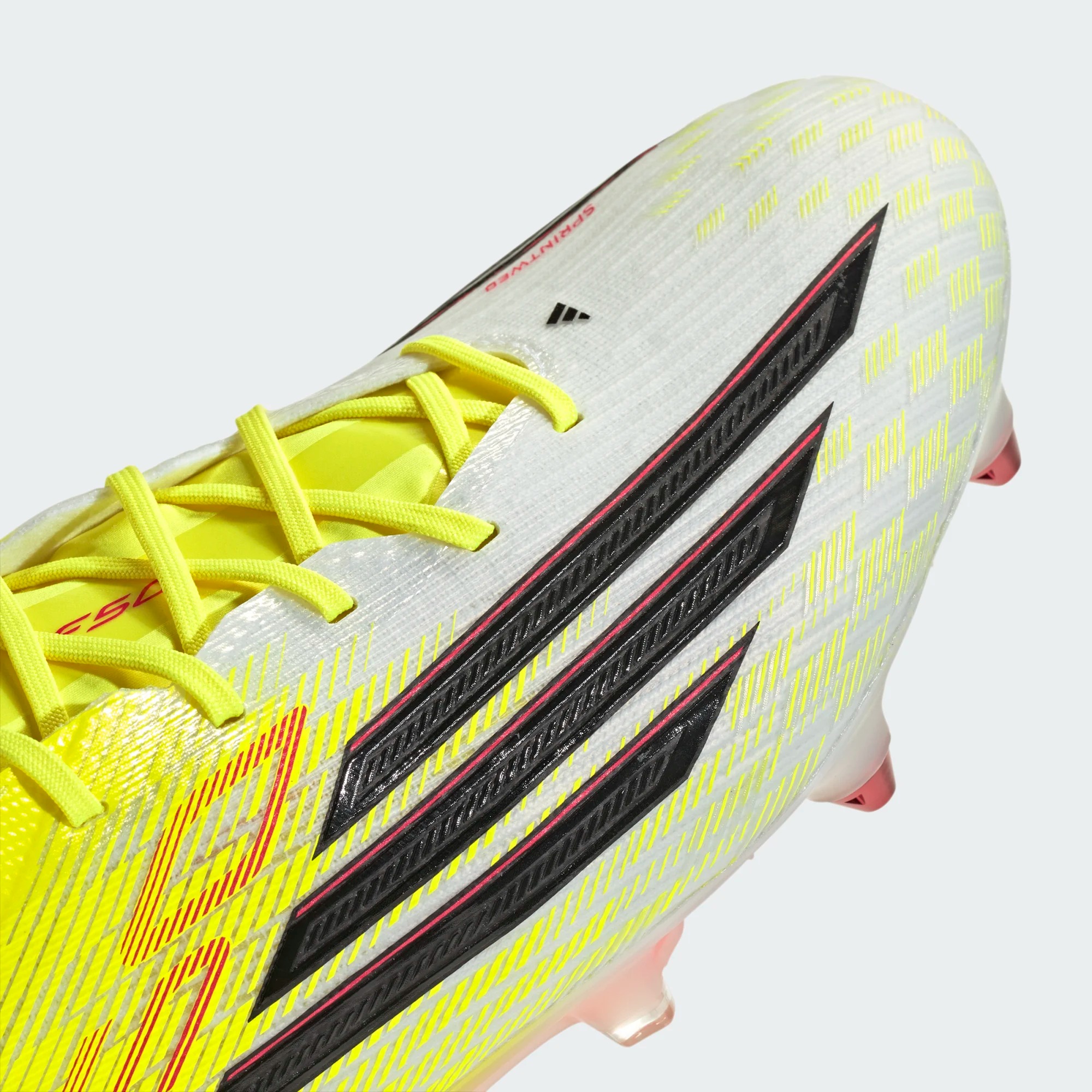 ADIDAS F50 ELITE SG TECH SOY/BLACK/LUCID RED