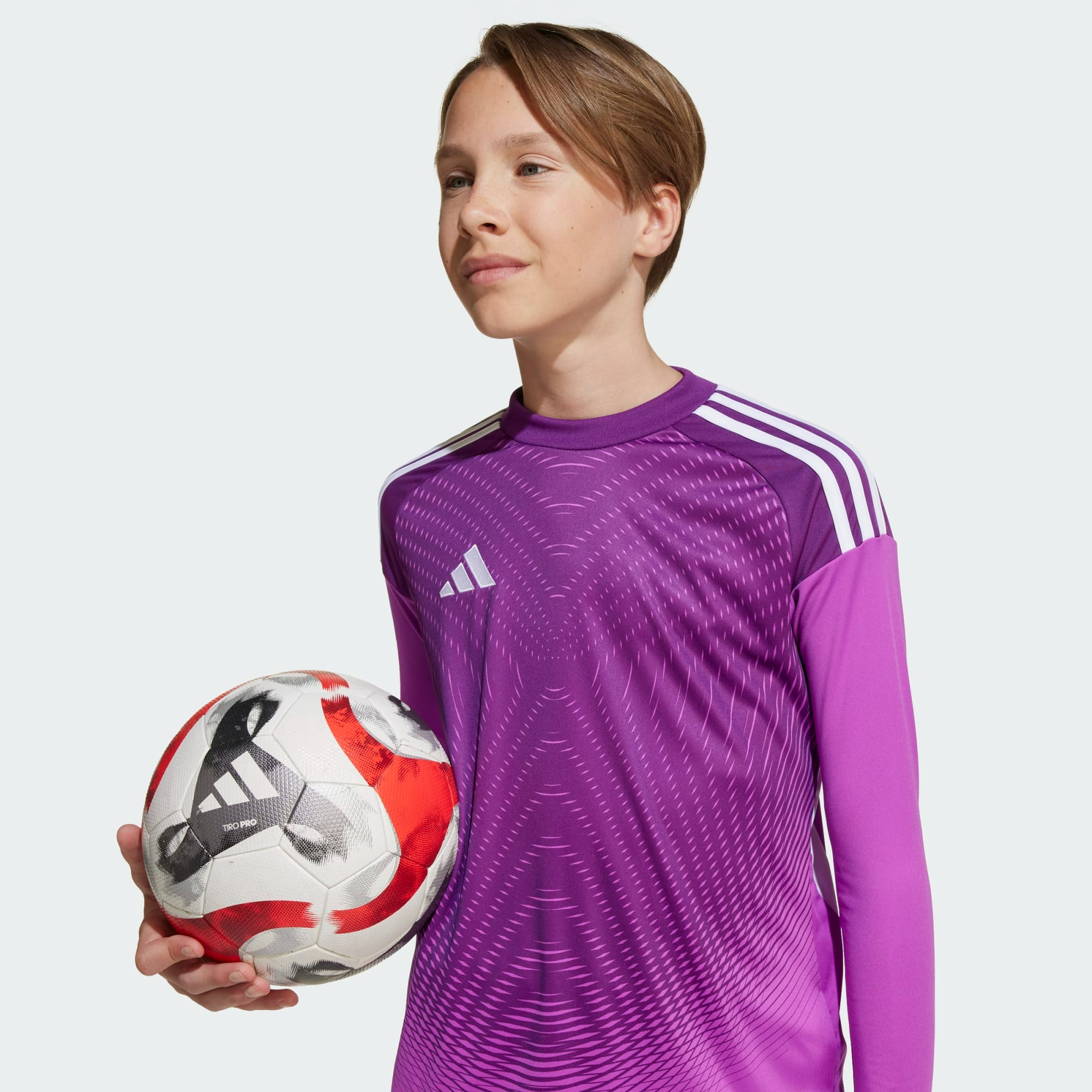 ADIDAS TIRO25 COMPETITION GK JERSEY LS YOUTH PURPLE BURST