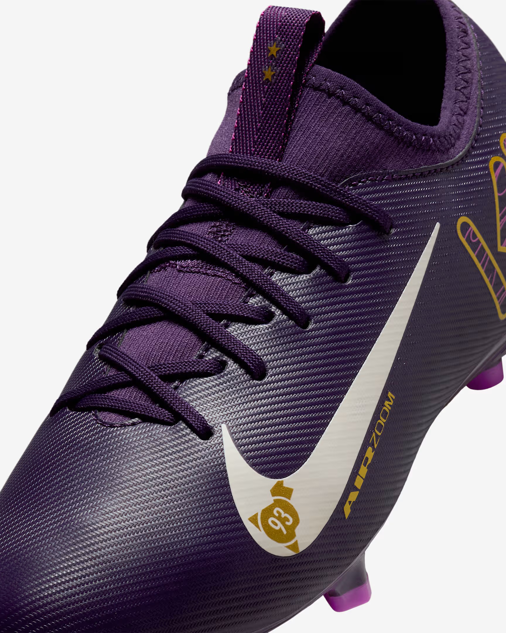 NIKE JR ZOOM VAPOR 16 ACADEMY KM FG/MG GRAND PURPLE