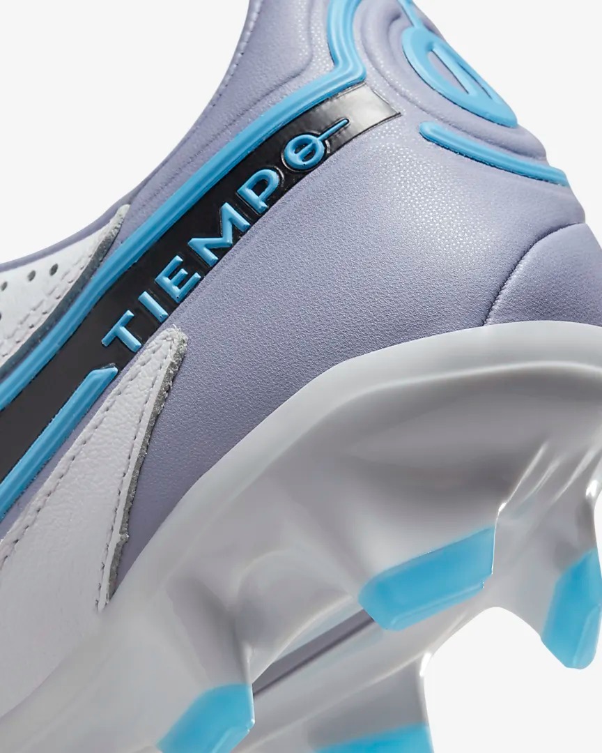 NIKE TIEMPO LEGEND 9 PRO FG WHITE/BLACK/BALTIC BLUE