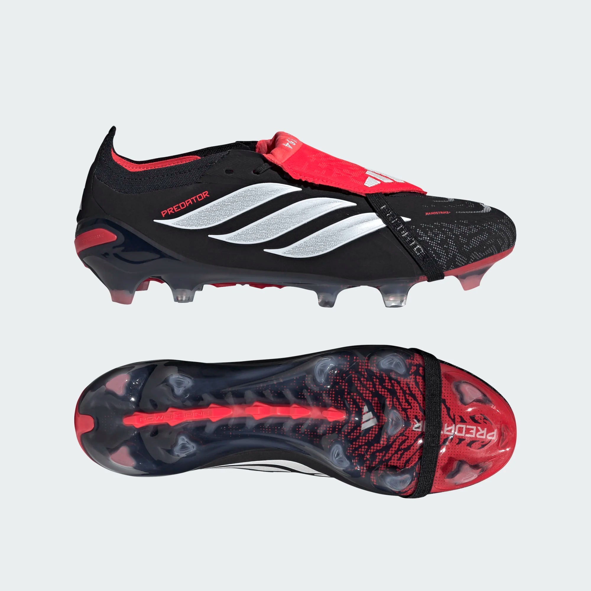 ADIDAS PREDATOR ELITE FT FG BLACK/WHITE/LUCID RED