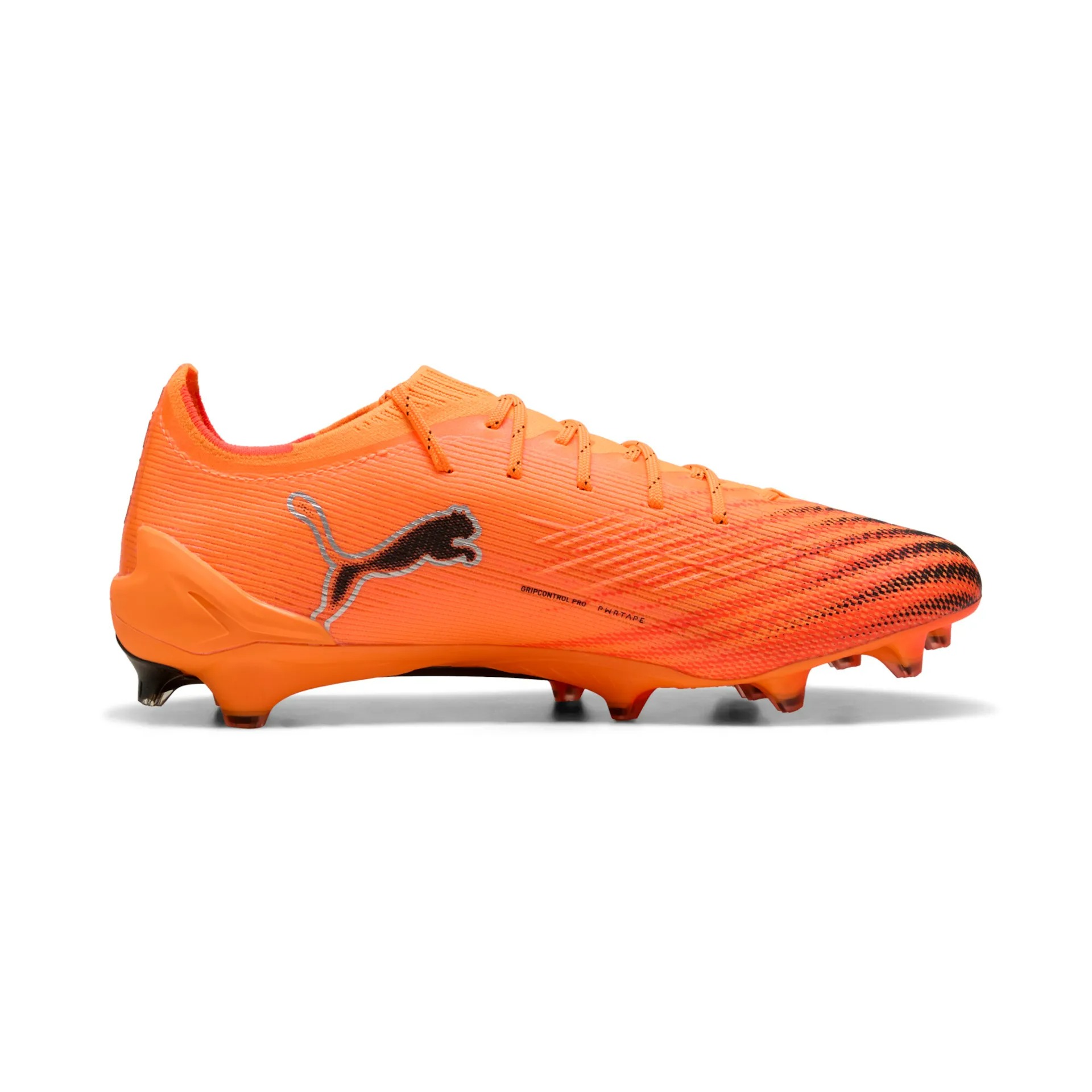 PUMA ULTRA 6 ULTIMATE FG HEAT FIRE-PUMA BLACK-GLOWING RED