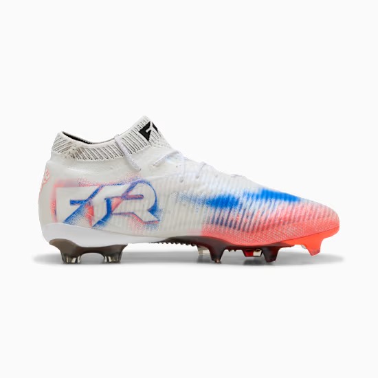 PUMA FUTURE 8 ULTIMATE FG PUMA WHITE-PUMA BLACK-GLOWING RED